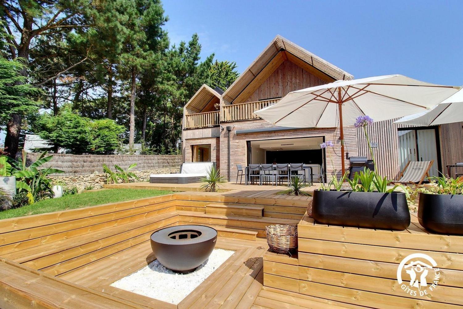 Villa Namasté - Haut de Gamme - 15 pers Spa & Hammam proche port & Mer