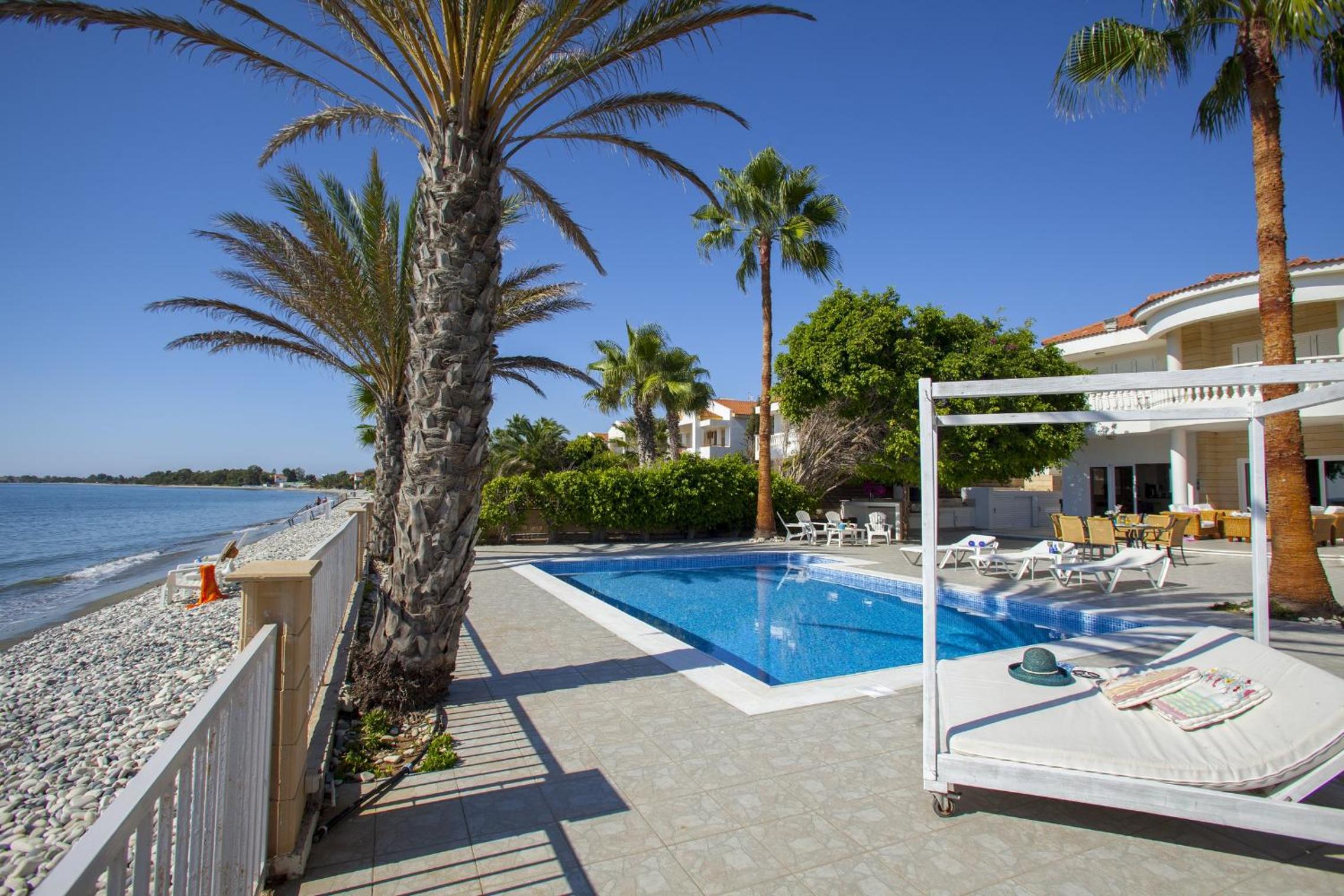 Meneou Beachfront Villa Sunset