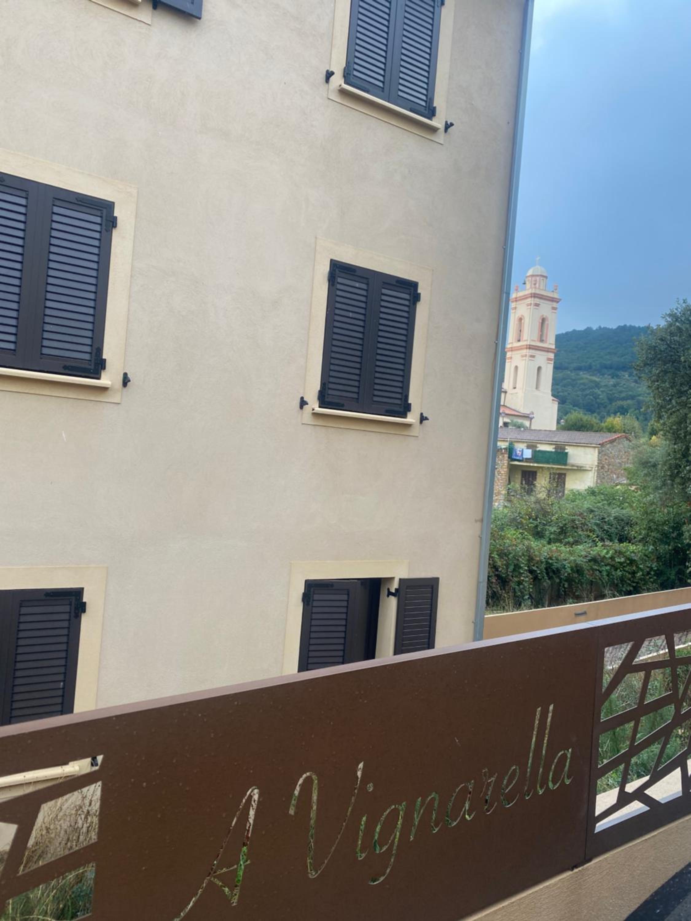 Piana - vue mer et village