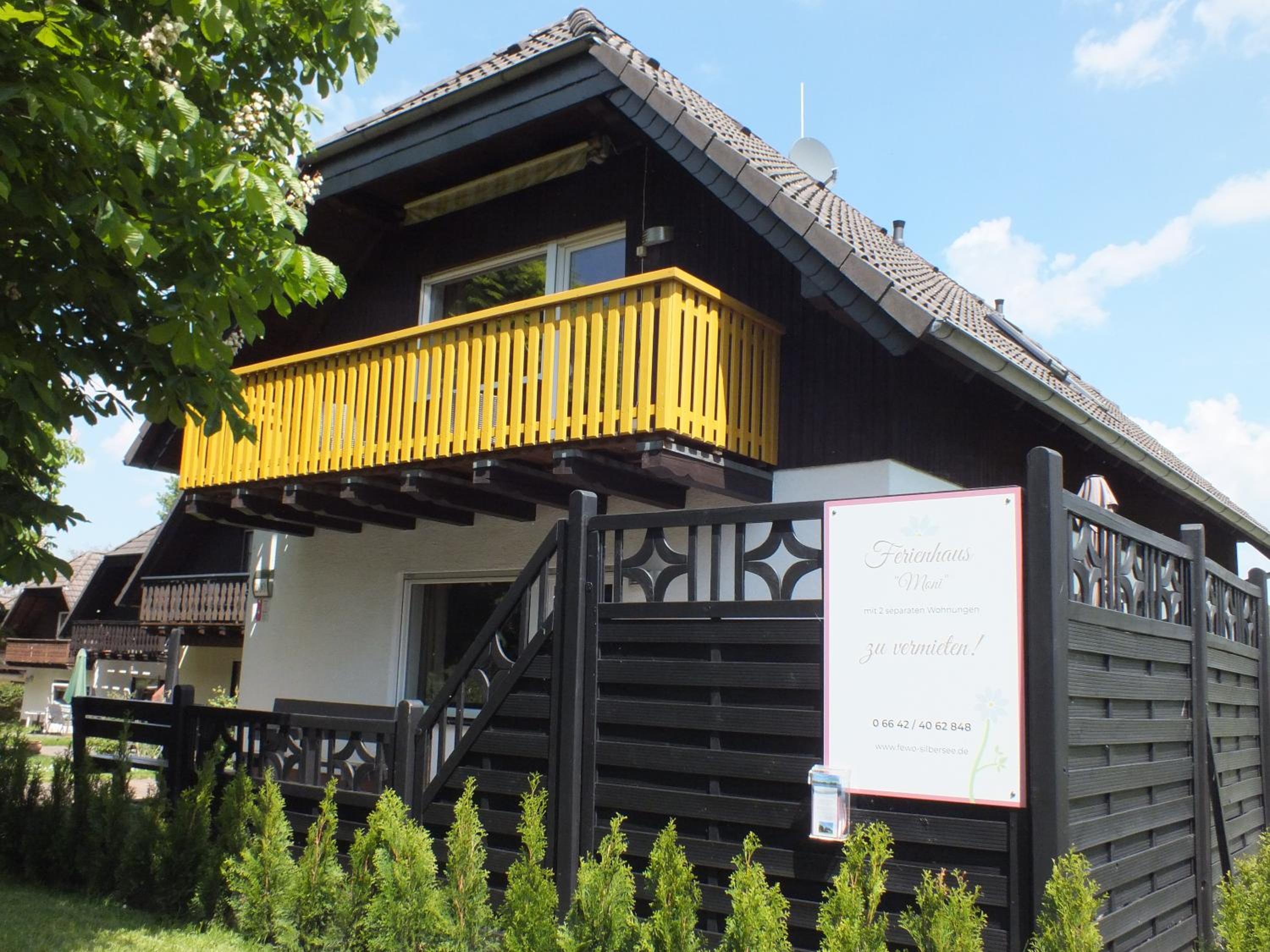 Ferienhaus Moni mit 2 separaten Wohnungen am Silbersee