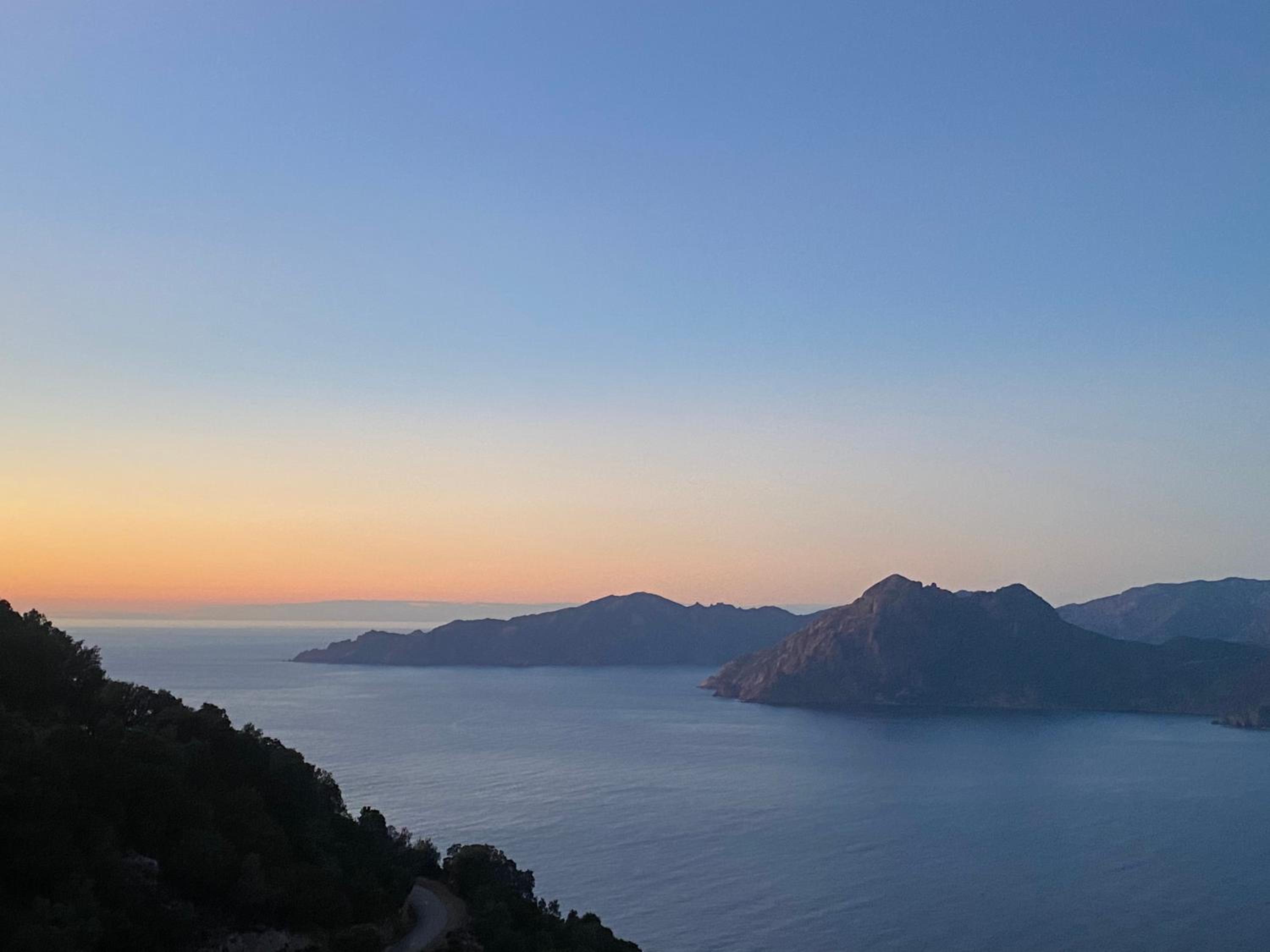 Piana - vue mer et village
