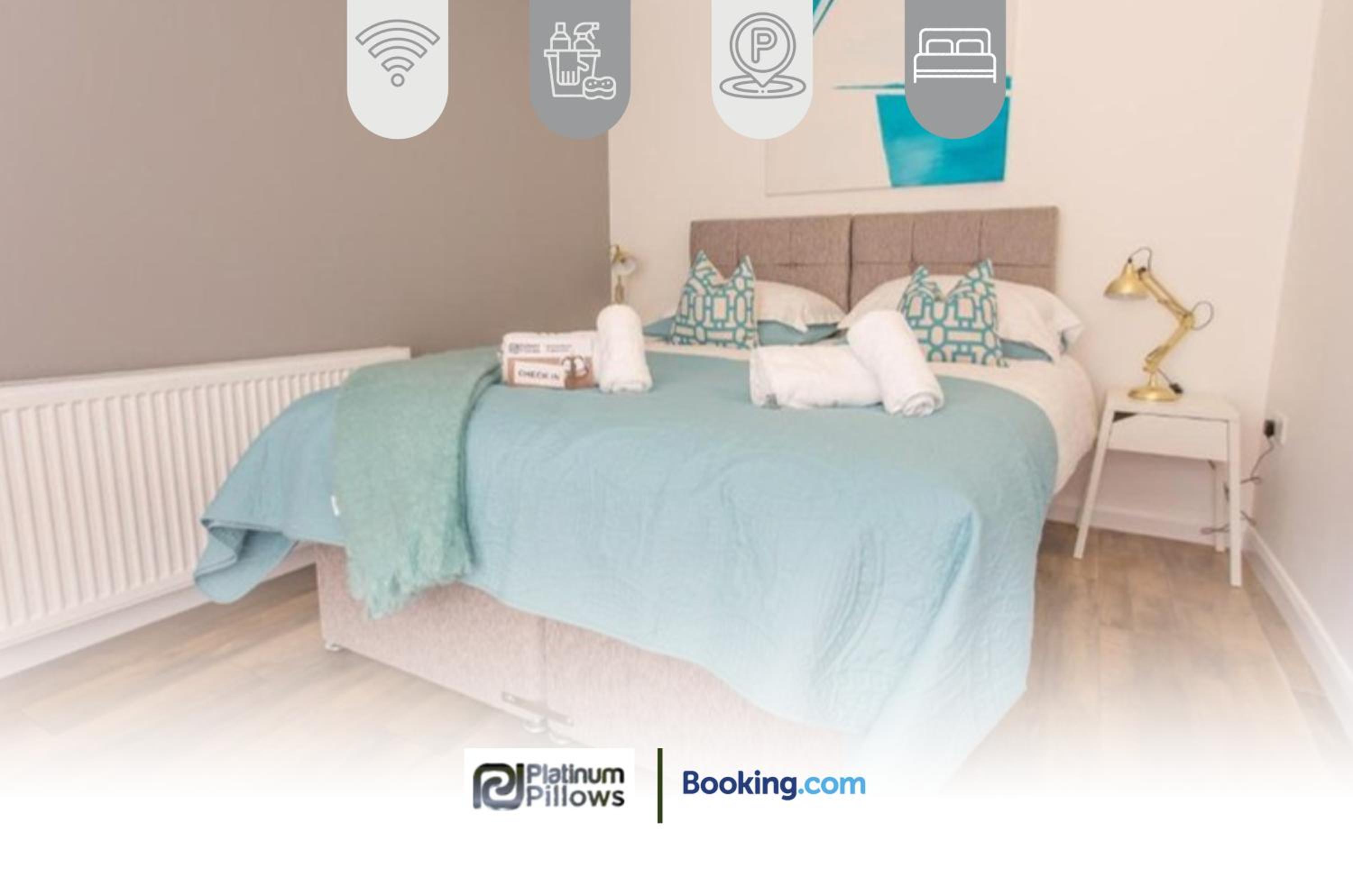 Oxford Vacations - 1 2 Bedroom Rana Court Apartment Close to Hospitals Business Science Parks By Platinum Pillows Short Lets Serviced Accommodation Oxford - Property Image 2