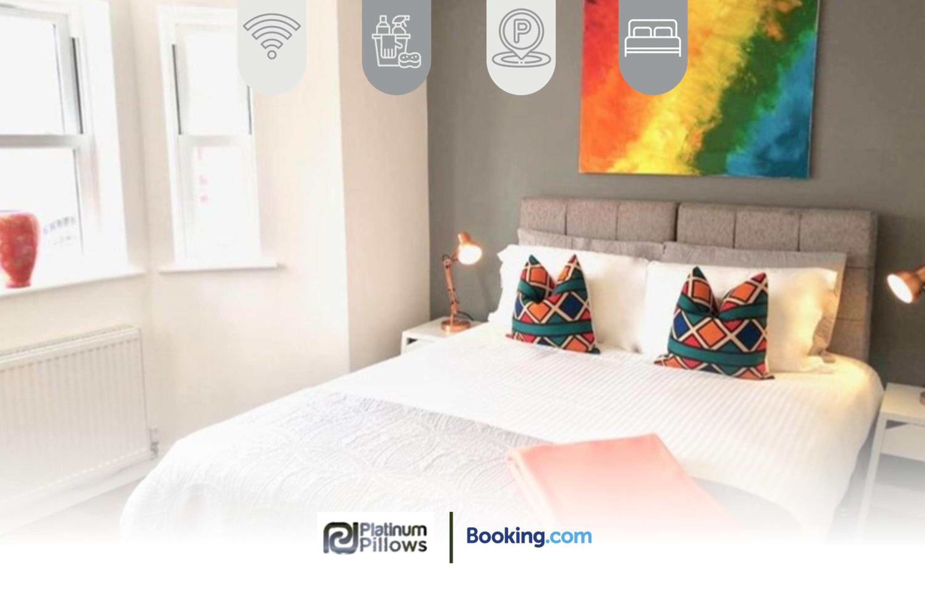 Oxford Vacations - 1  2 Bedroom Rana Court Apartment Close to Hospitals Business  Science Parks By Platinum Pillows Short Lets  Serviced Accommodation Oxford - Property Image 3