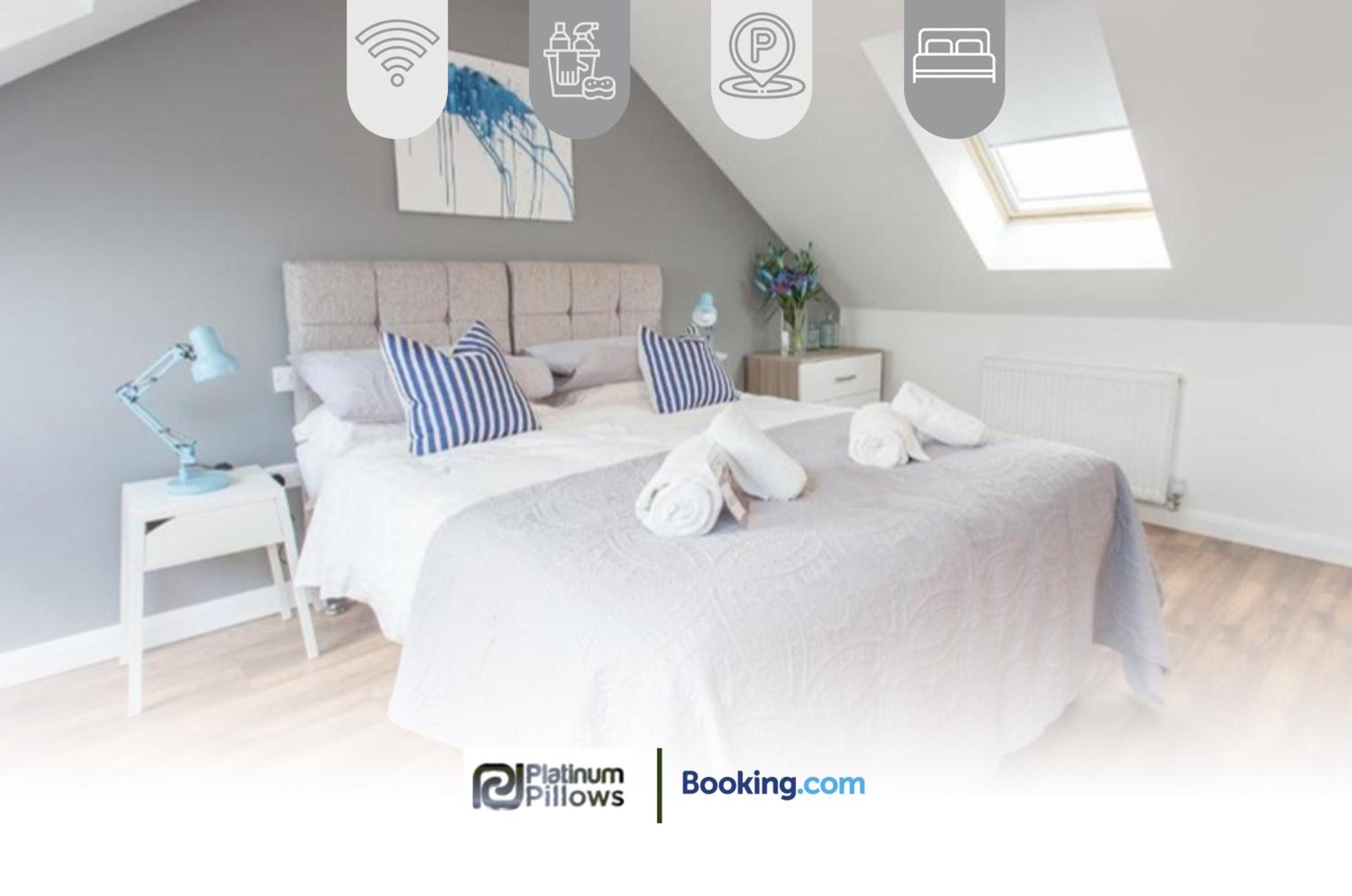 Oxford Vacations - 1 2 Bedroom Rana Court Apartment Close to Hospitals Business Science Parks By Platinum Pillows Short Lets Serviced Accommodation Oxford - Property Image 7