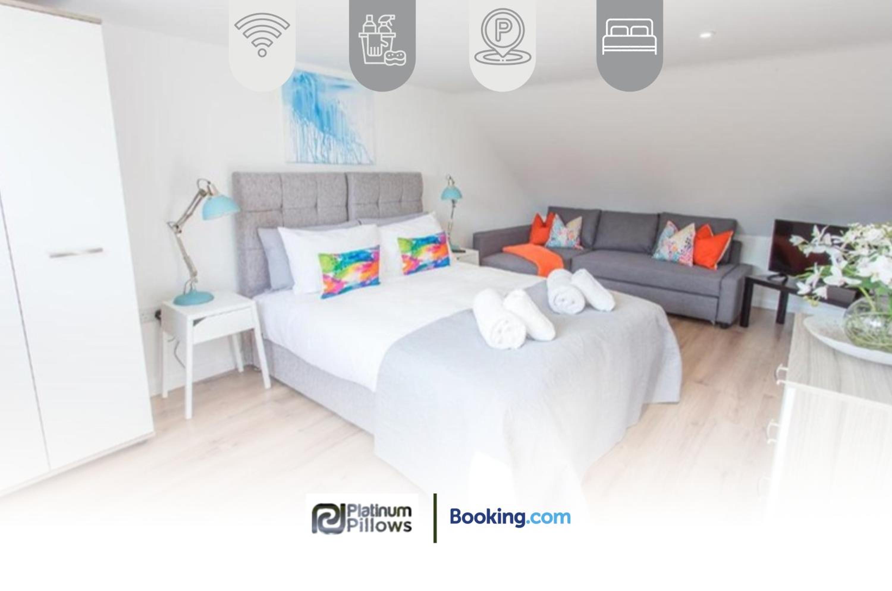 Oxford Vacations - Two Bedroom Pinnocks Lodge Apartment close to JR Hospital By Platinum Pillows Short Lets Serviced Accommodation Oxford - Property Image 52