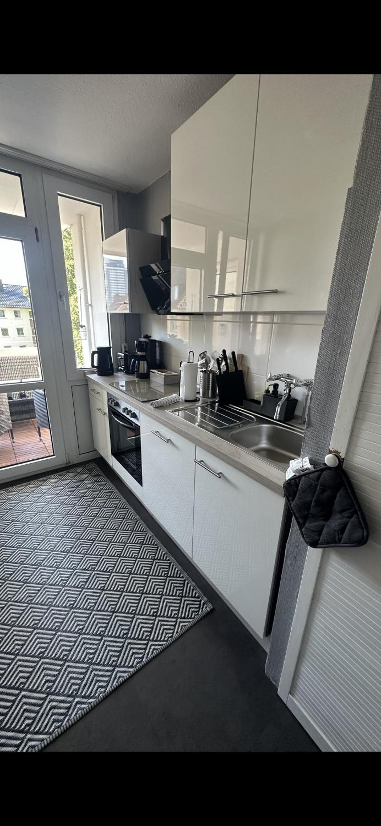 FEWO am Deich 1 Zentral mit Stadtblick und Kontaktloser Check in