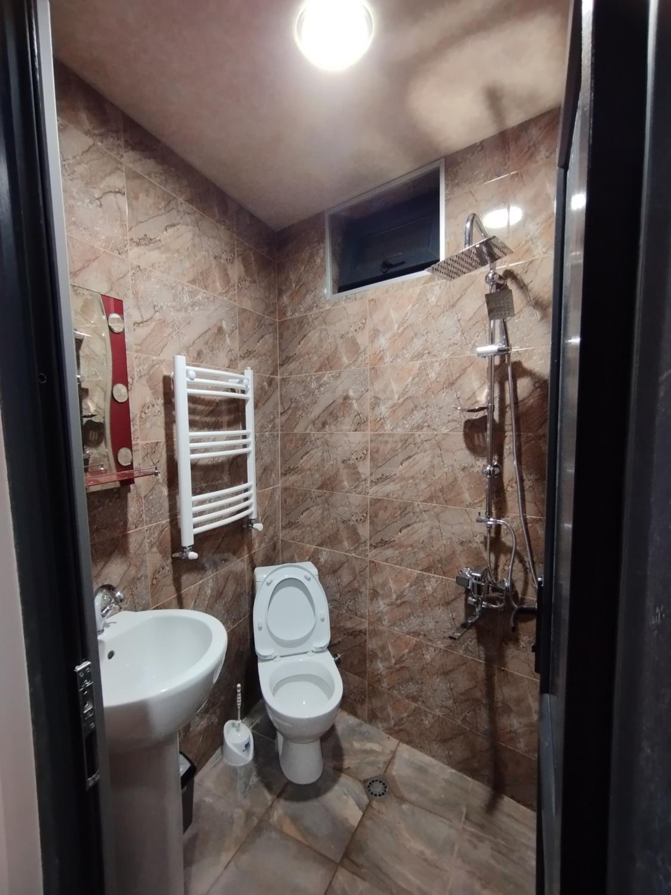 Kazbek wiev Hostel view 3