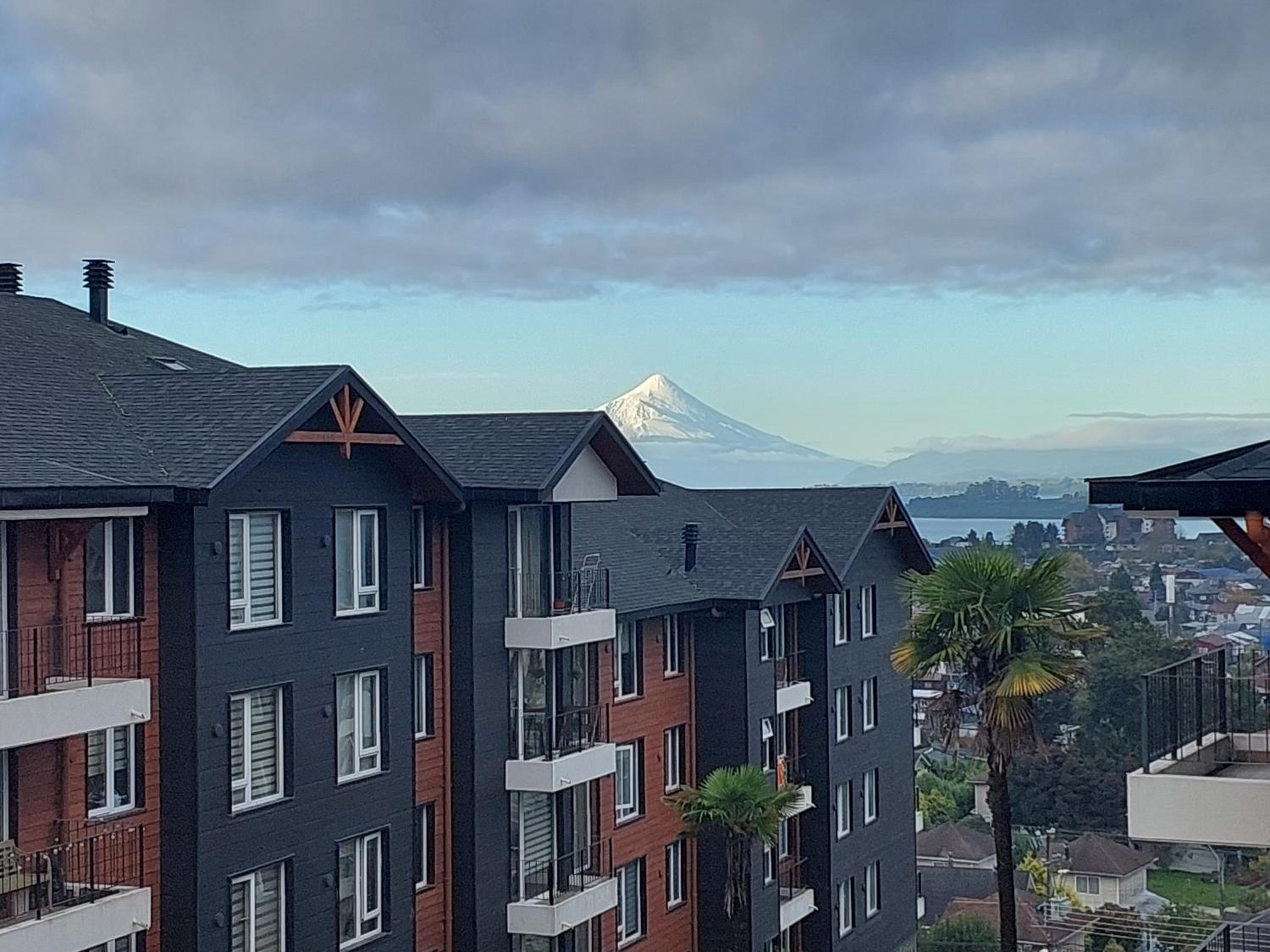 Precioso departamento con vista al volcán