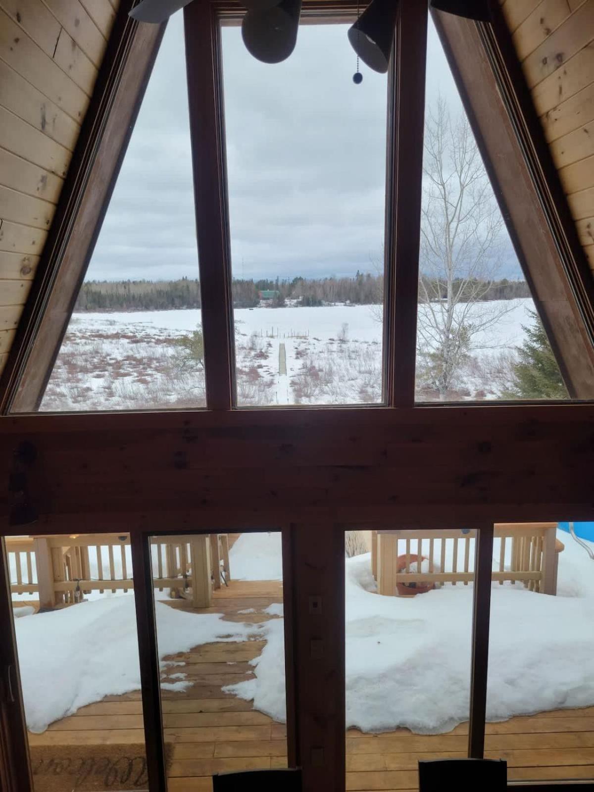 Peaceful Lake Front A-Frame in Ely view 3