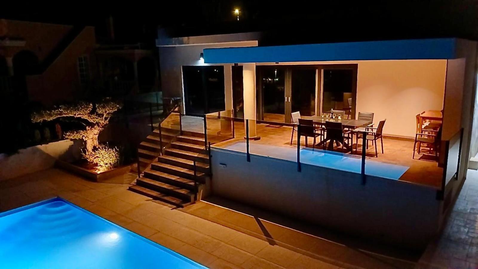 Villa con tres palmeras