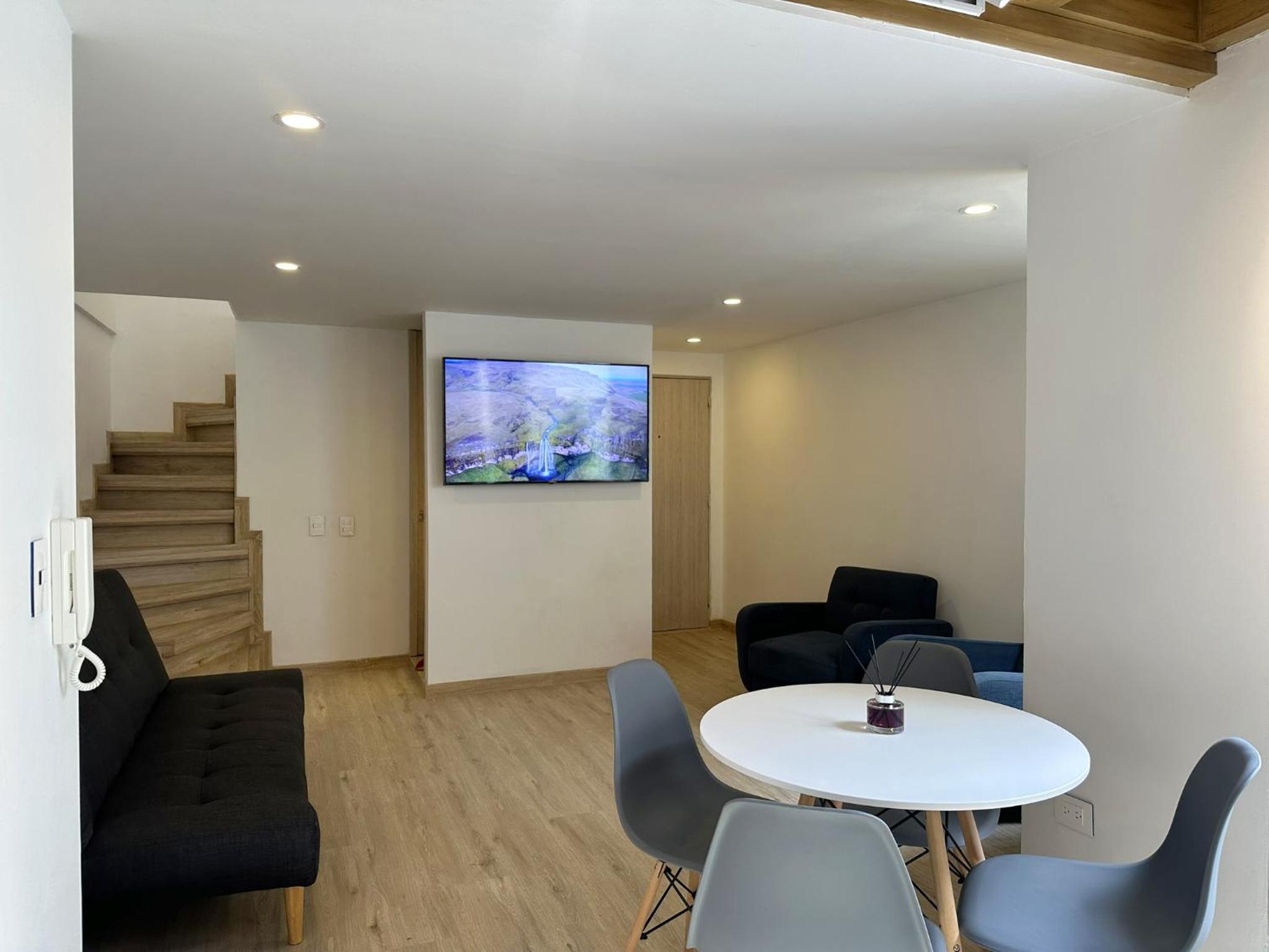 Luxury duplex two bedrooms 70 Mts