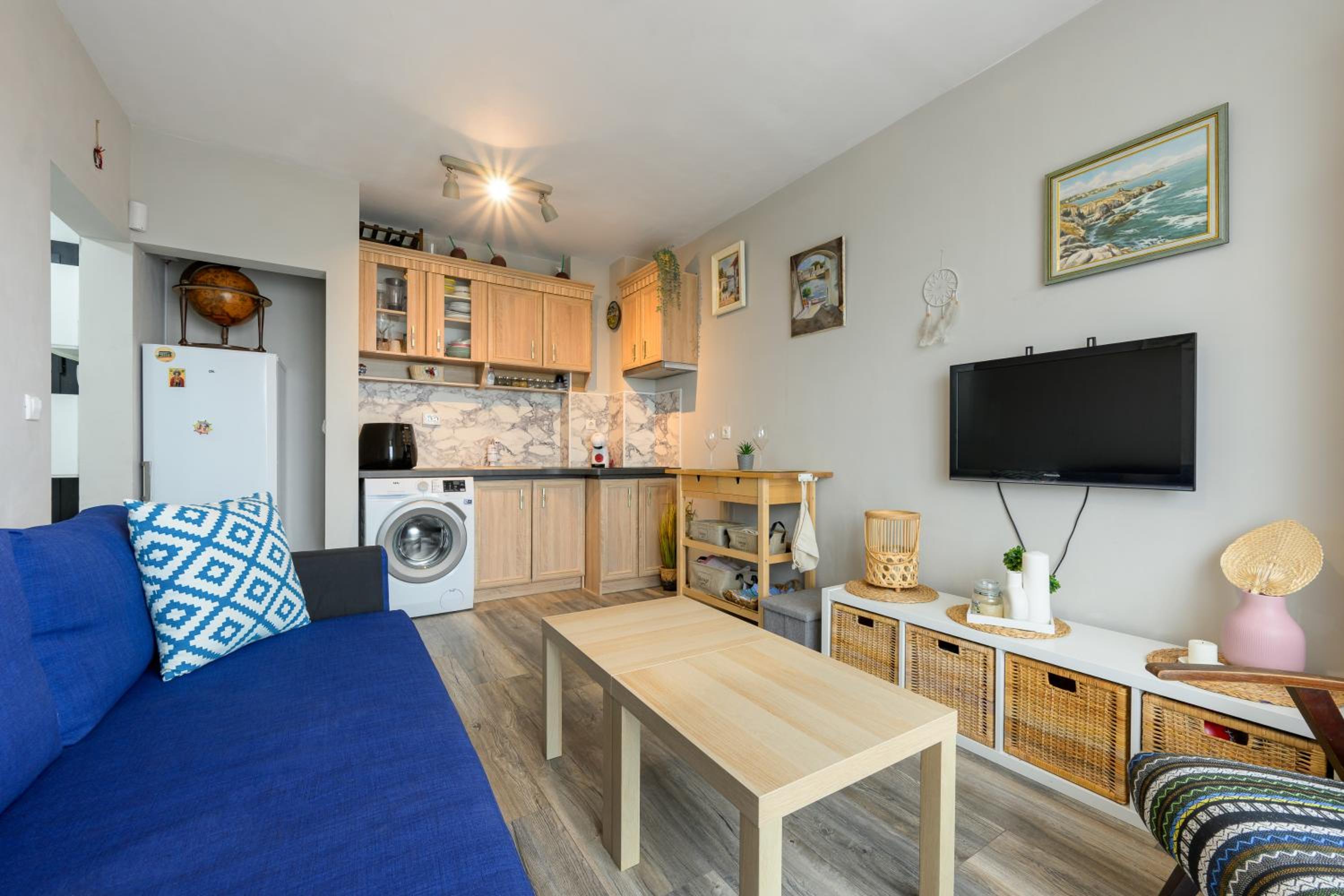 1BR Near Delta Mall Varna-Terrace&Private Parking