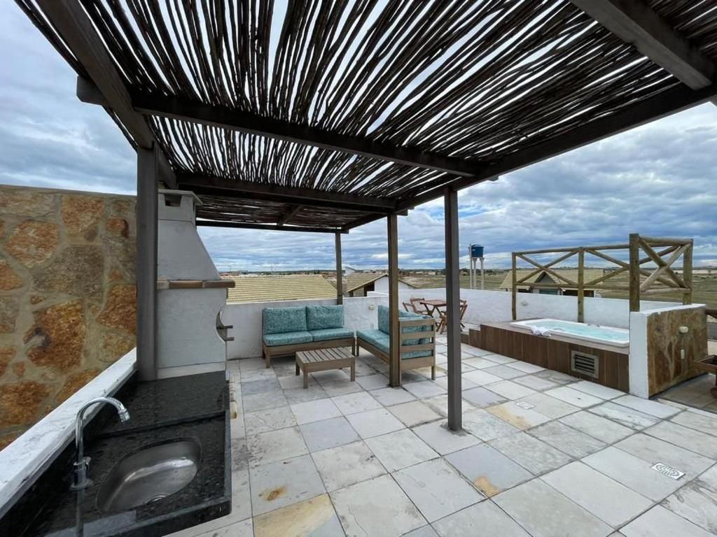 Chalé Paraíso, Chaleville Maramar - Conforto, segurança, internet e Jacuzzi Vista mar