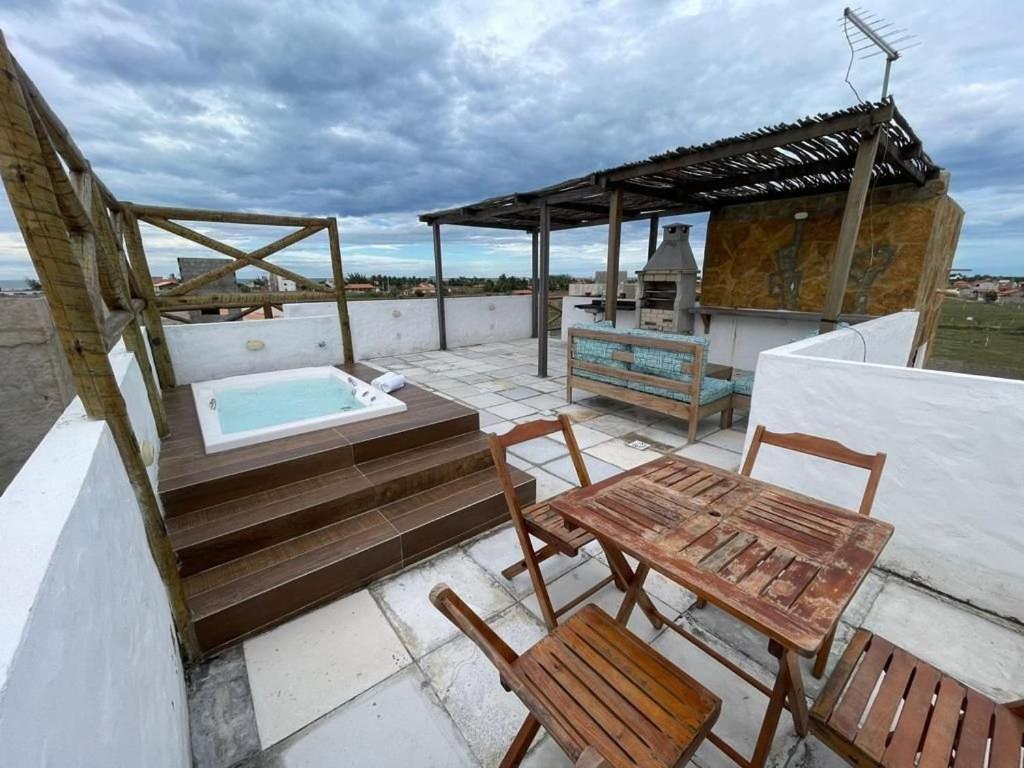 Chalé Paraíso, Chaleville Maramar - Conforto, segurança, internet e Jacuzzi Vista mar