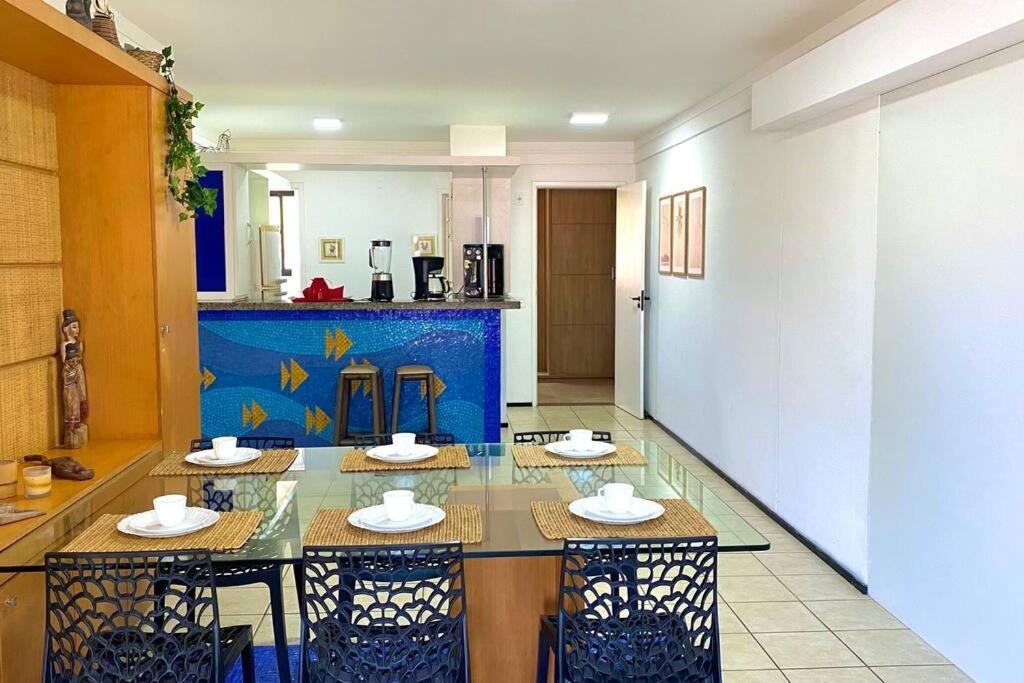 Apartamento com acesso à praia para 4 pessoas