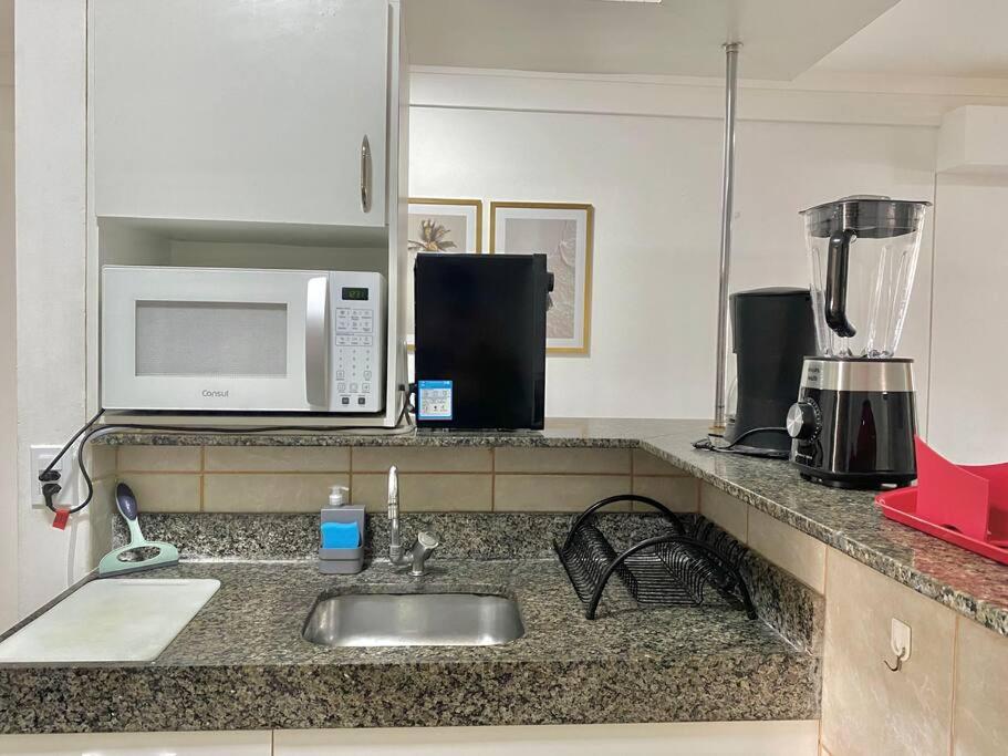 Apartamento com acesso à praia para 4 pessoas