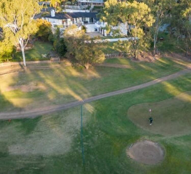 Brisbane Palm Springs-Inspired Home on Golf Course