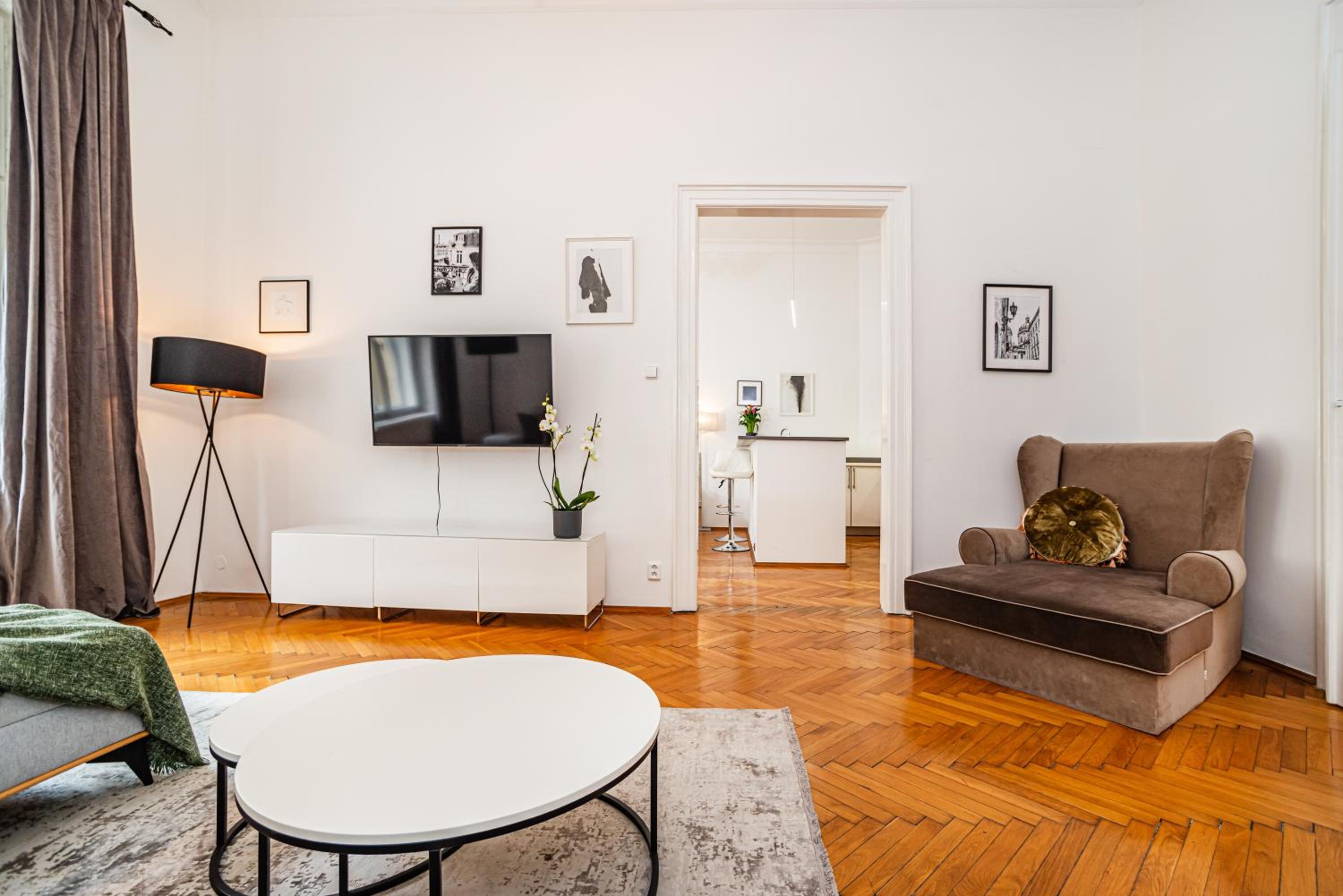 Spacious two-bedroom apartment in Old Town