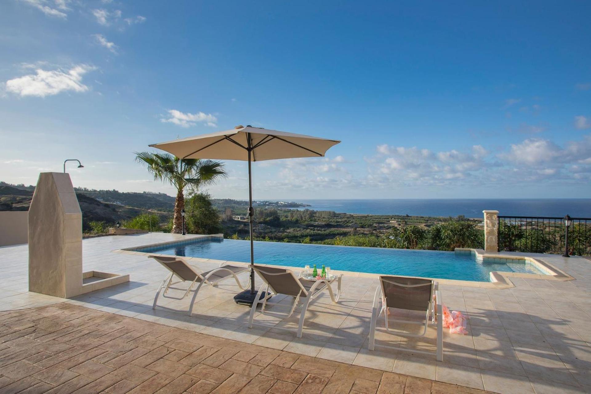 Magnificent Coral Bay Villa - Villa Azure Cove - 3 Bedrooms - Great Sea Views - Well-Furnished