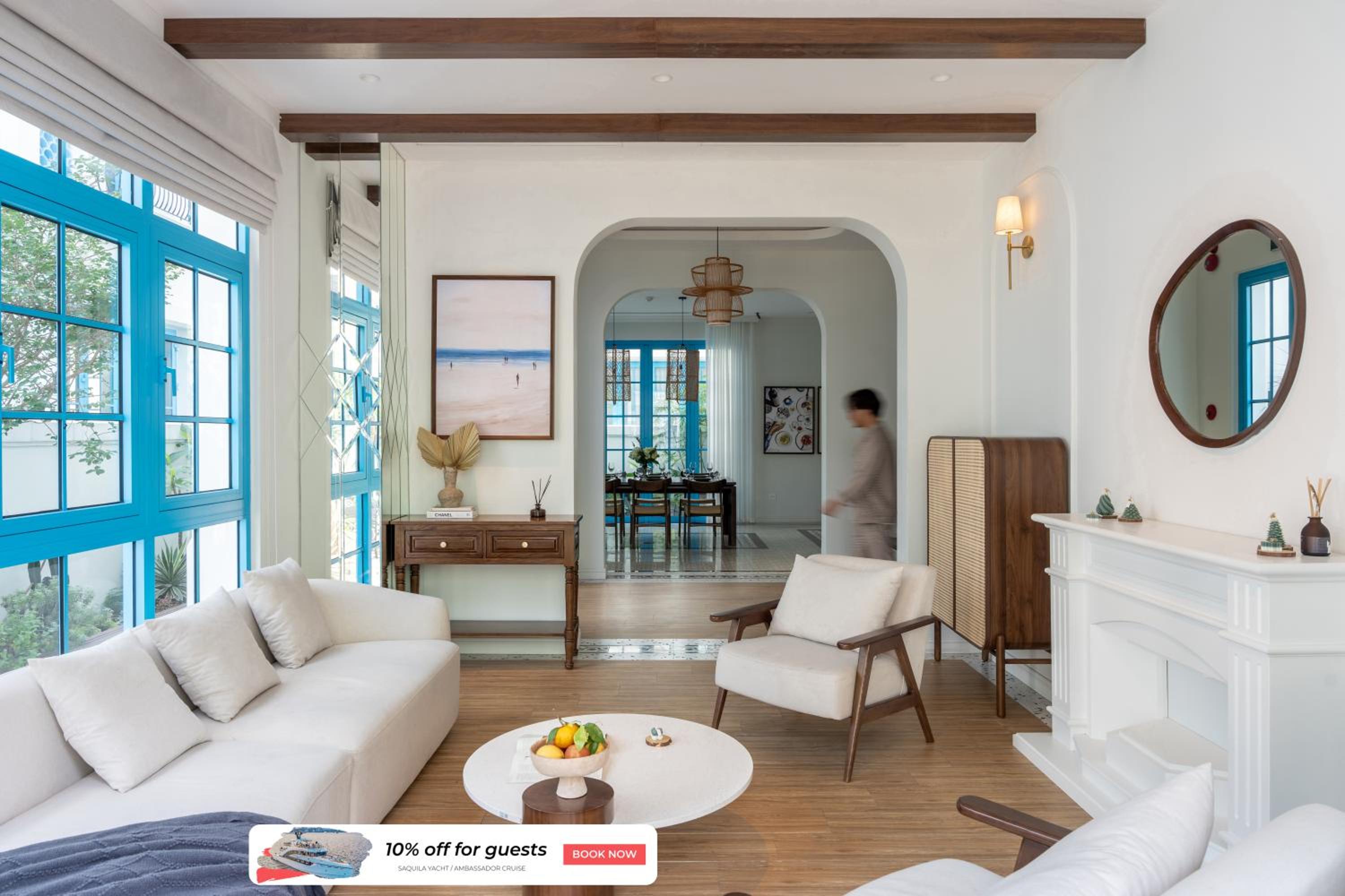 domdomHOUSE Villa - 1min walk to beach