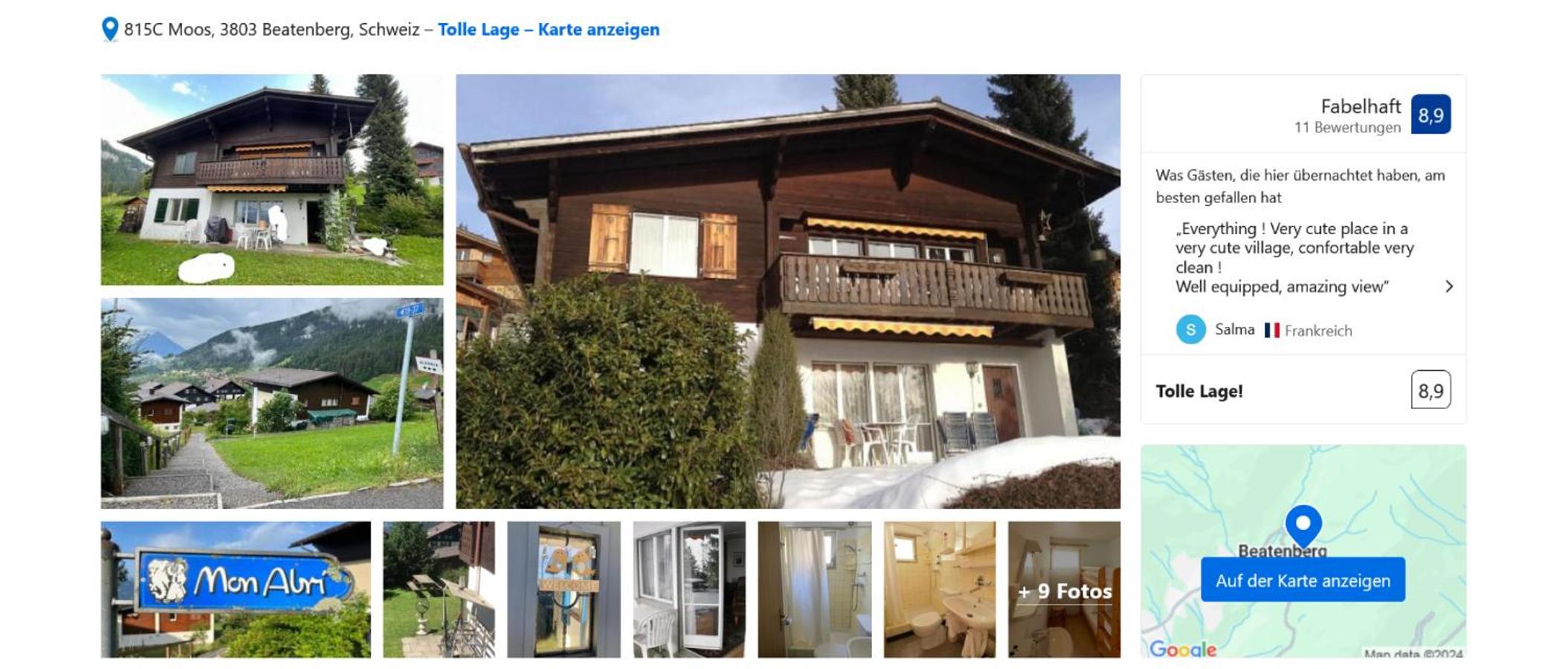 Chalet Mon Abri
