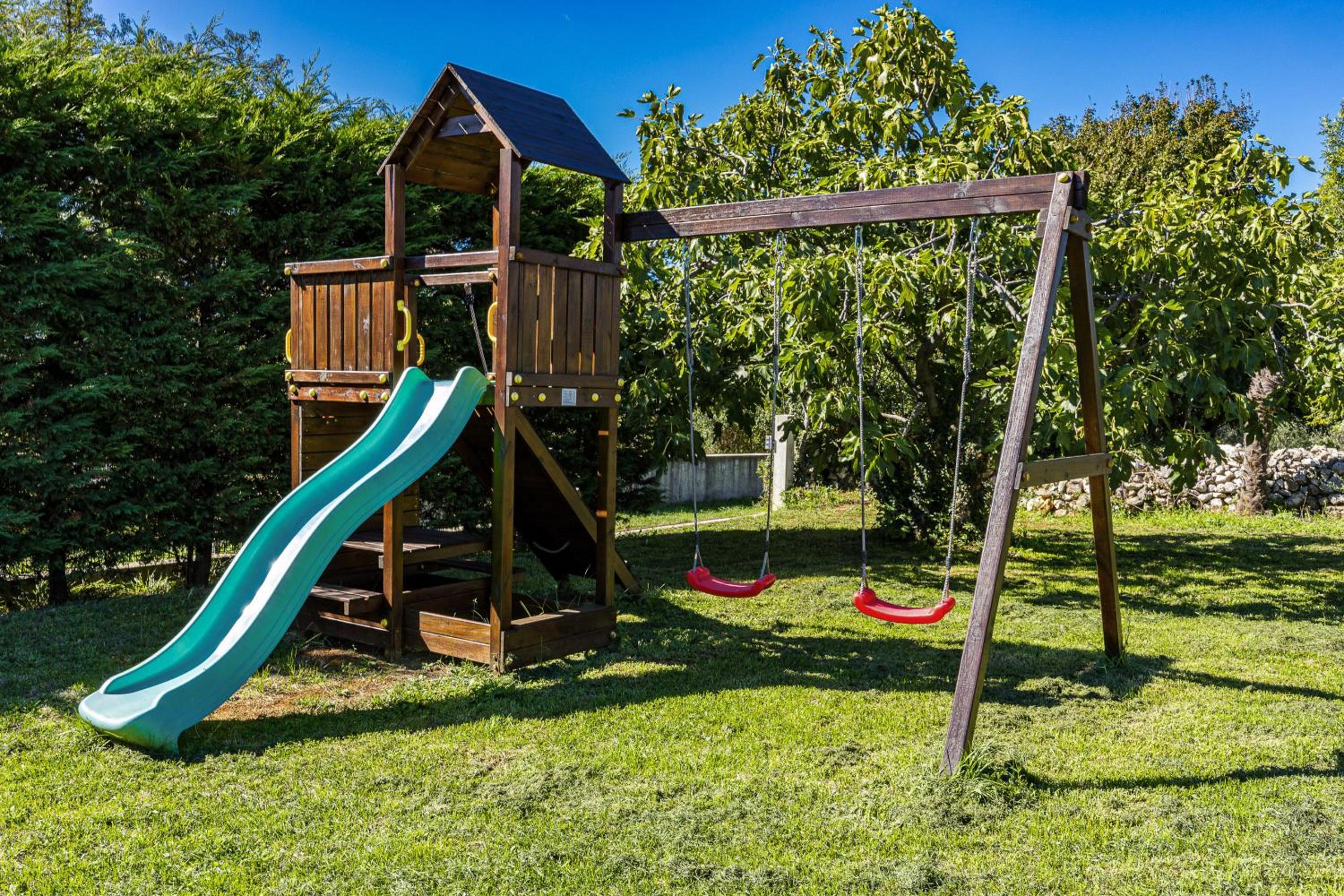 Charming Villa Antoana for families and kids in Labin - Rabac with kids playground & private pool view 3