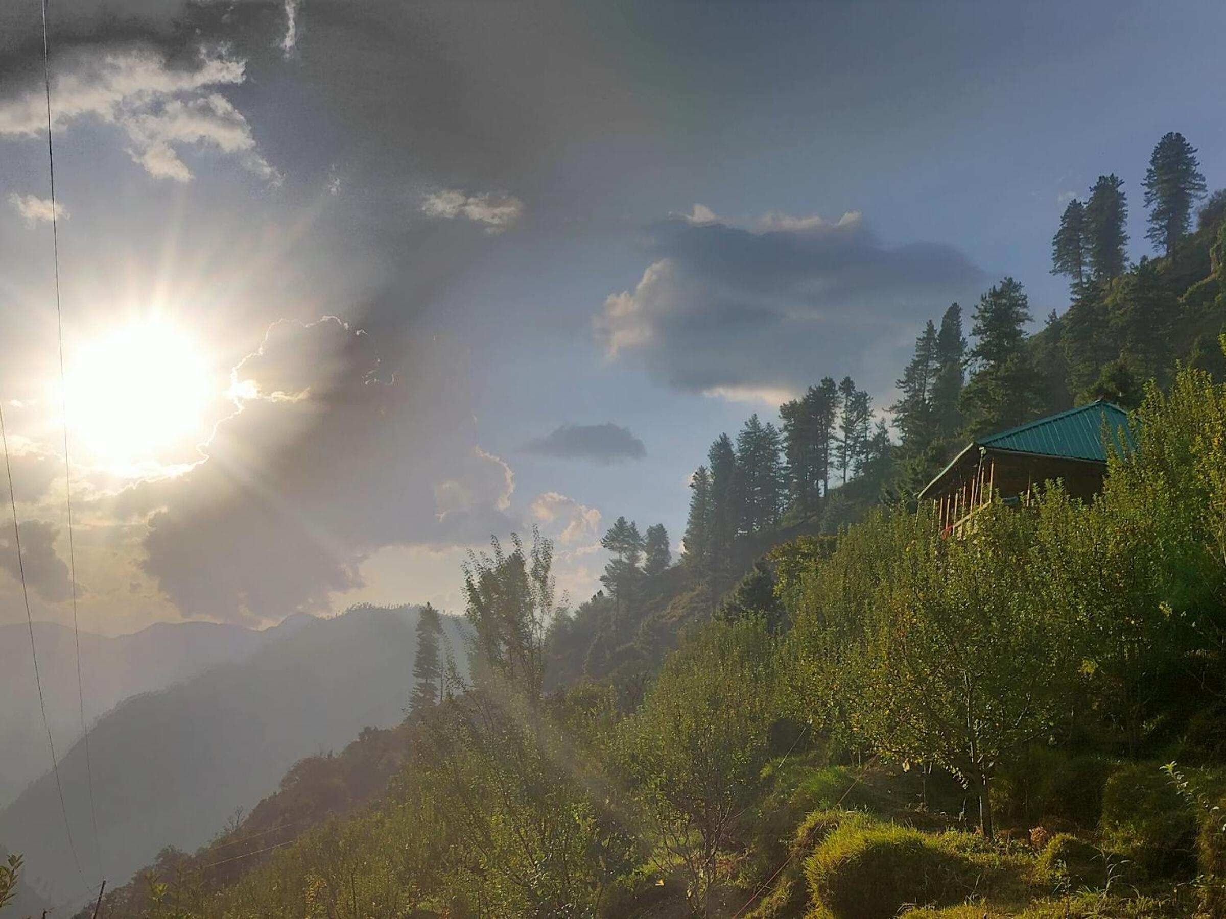 Trek & Party at Nomind Vibe House , Lapas Village ,Parvati Valley view 3