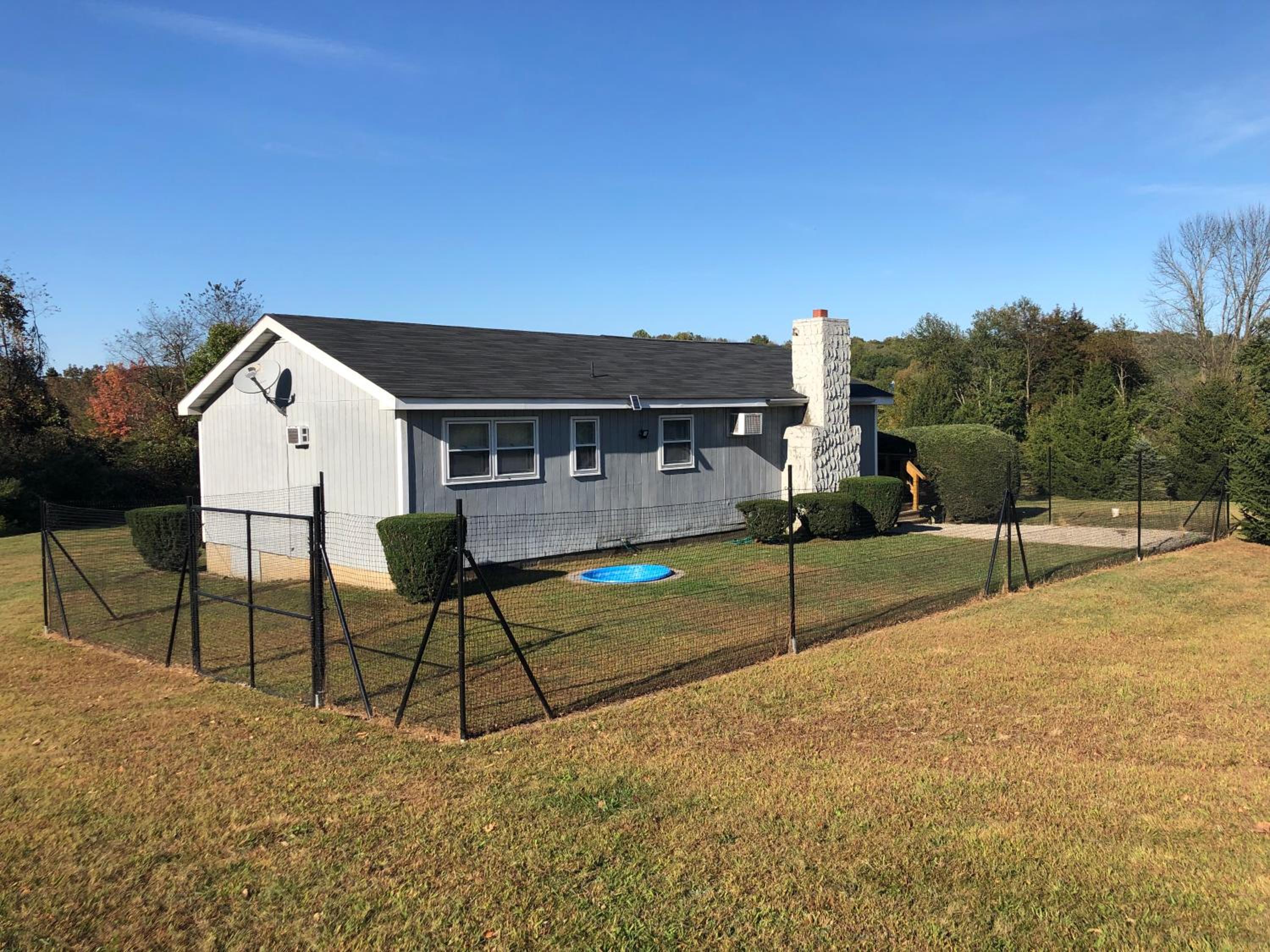 Fenced Yard Chalets from Good Dog Vacations at Big Valley Resort