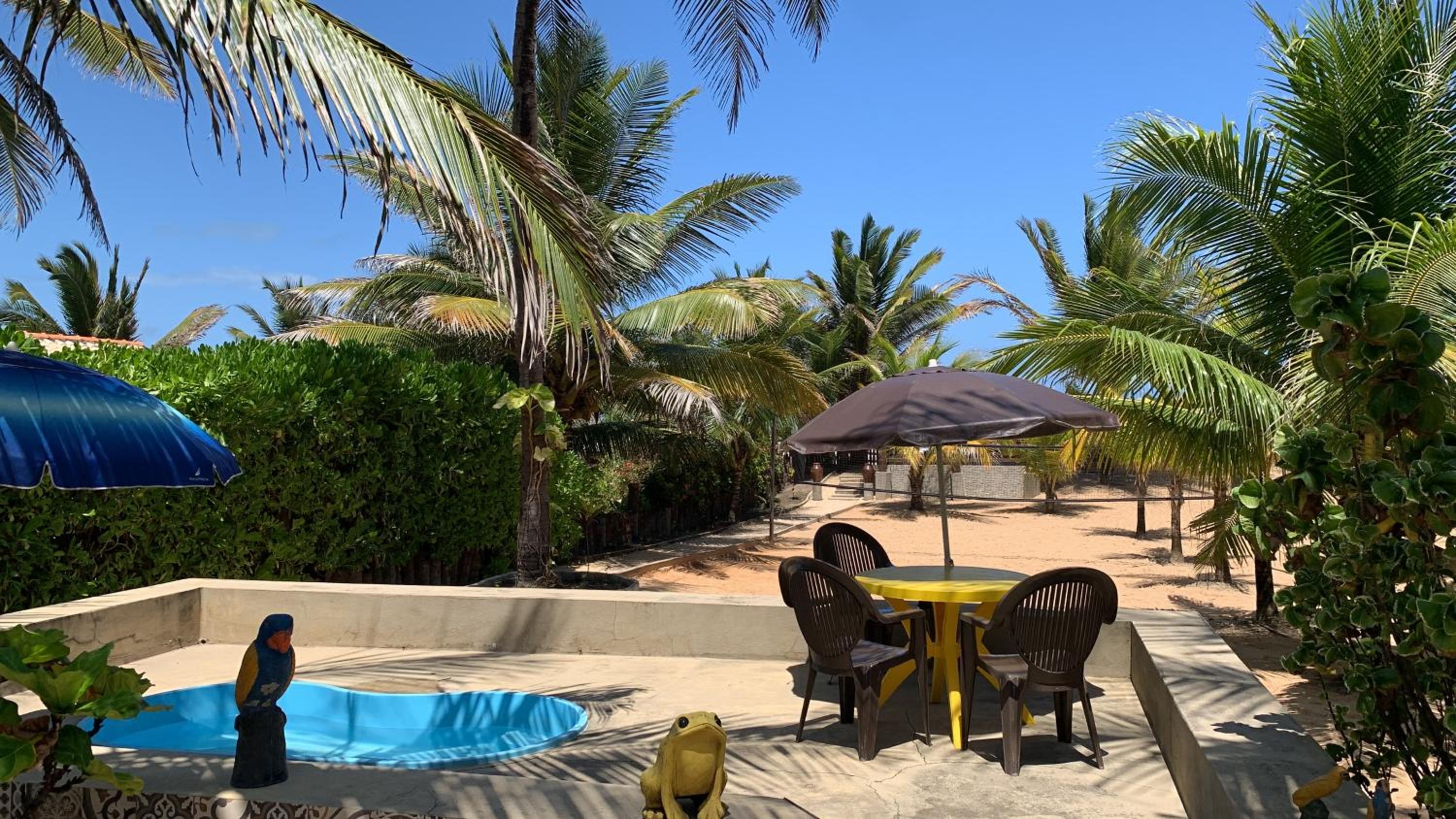Bela casa de praia beira mar