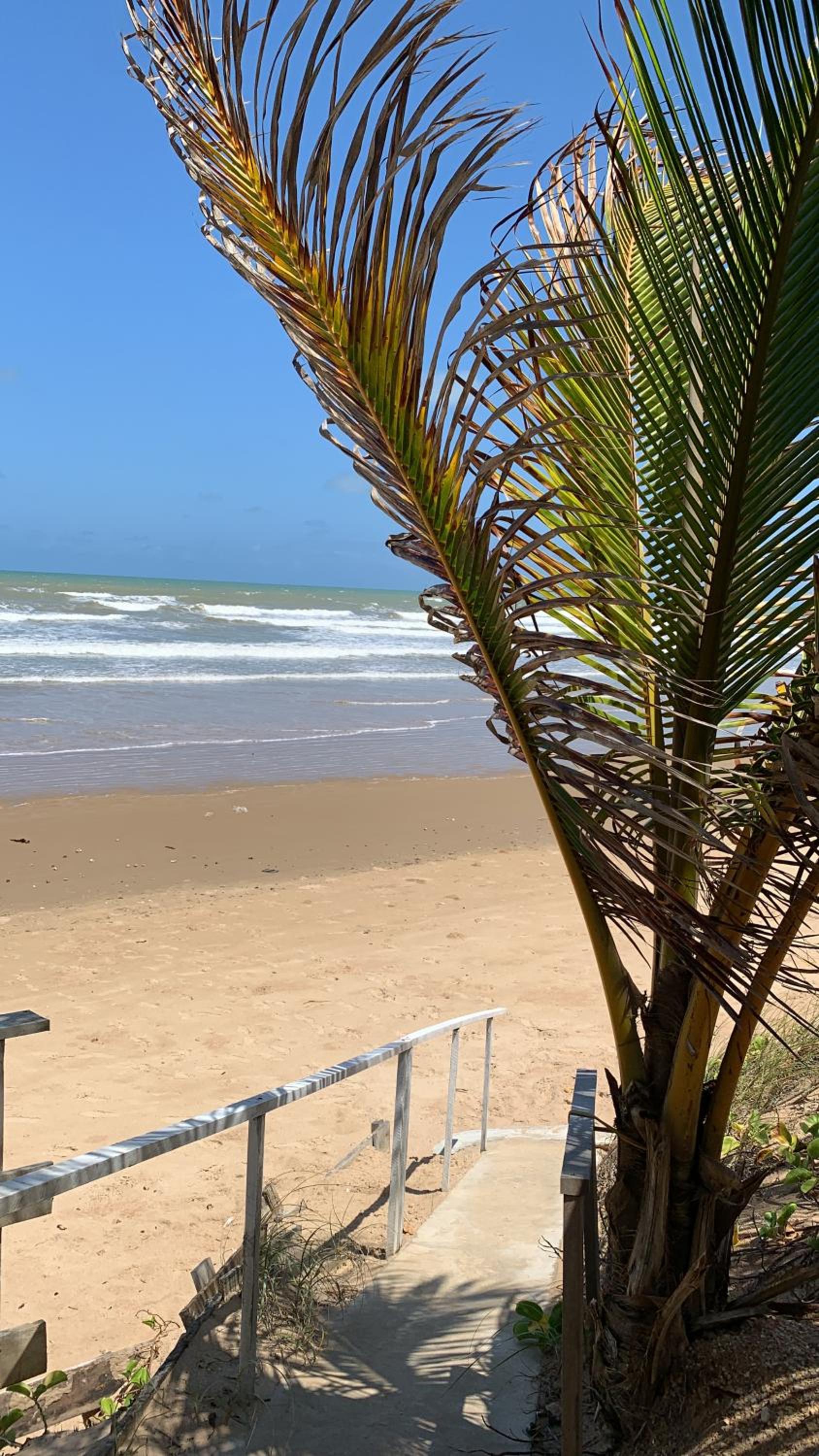 Bela casa de praia beira mar