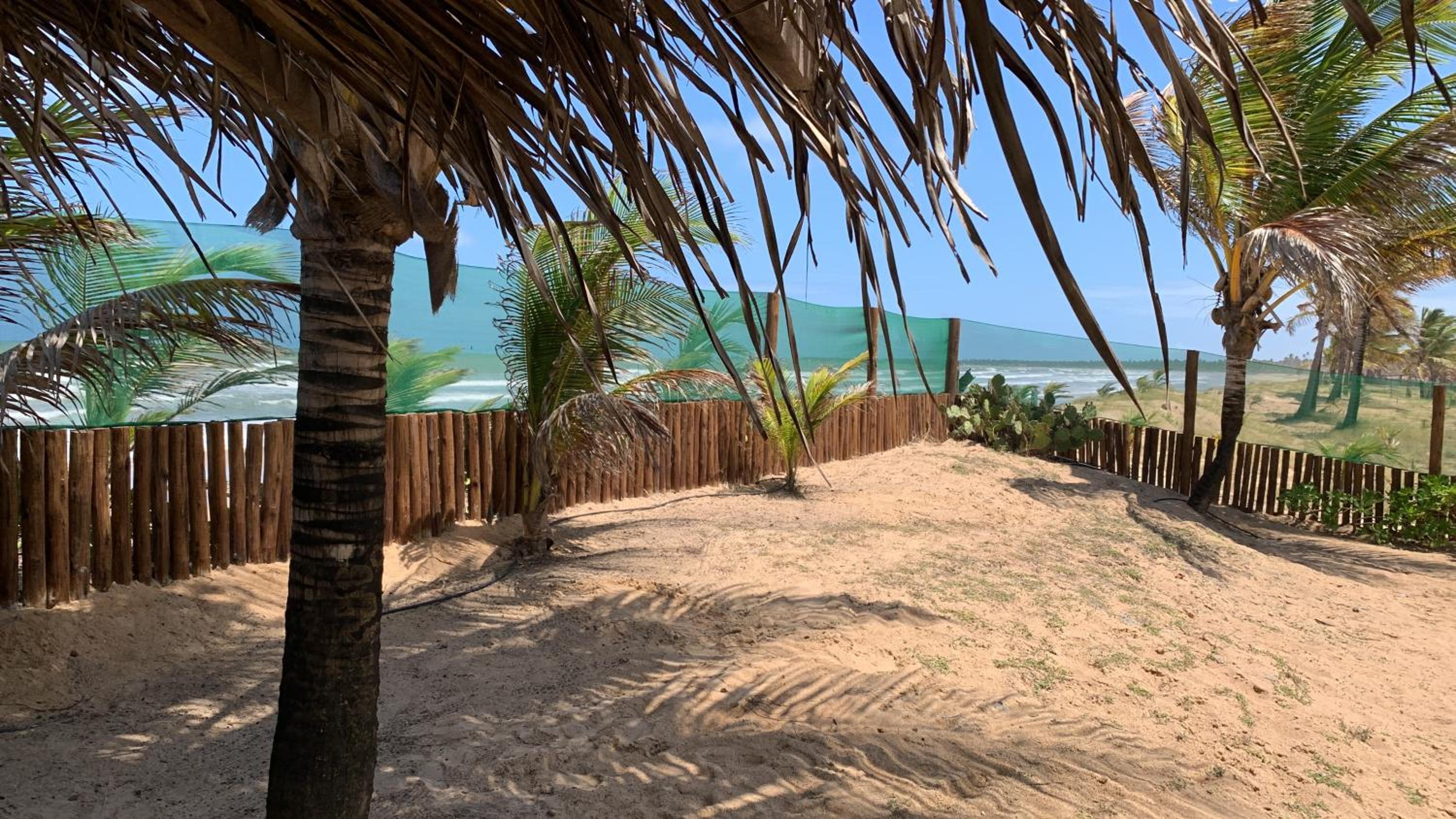 Bela casa de praia beira mar