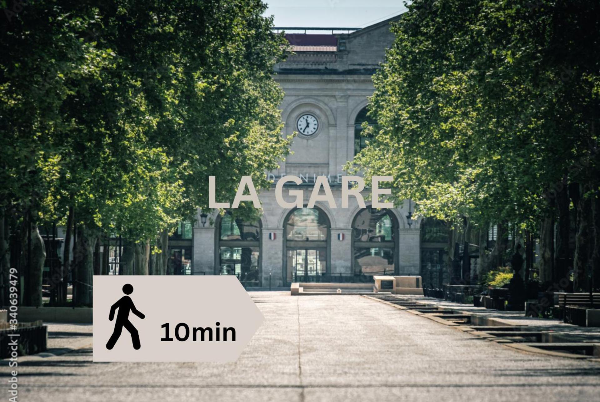 Le Génova Clim, Wifi, proche Gare