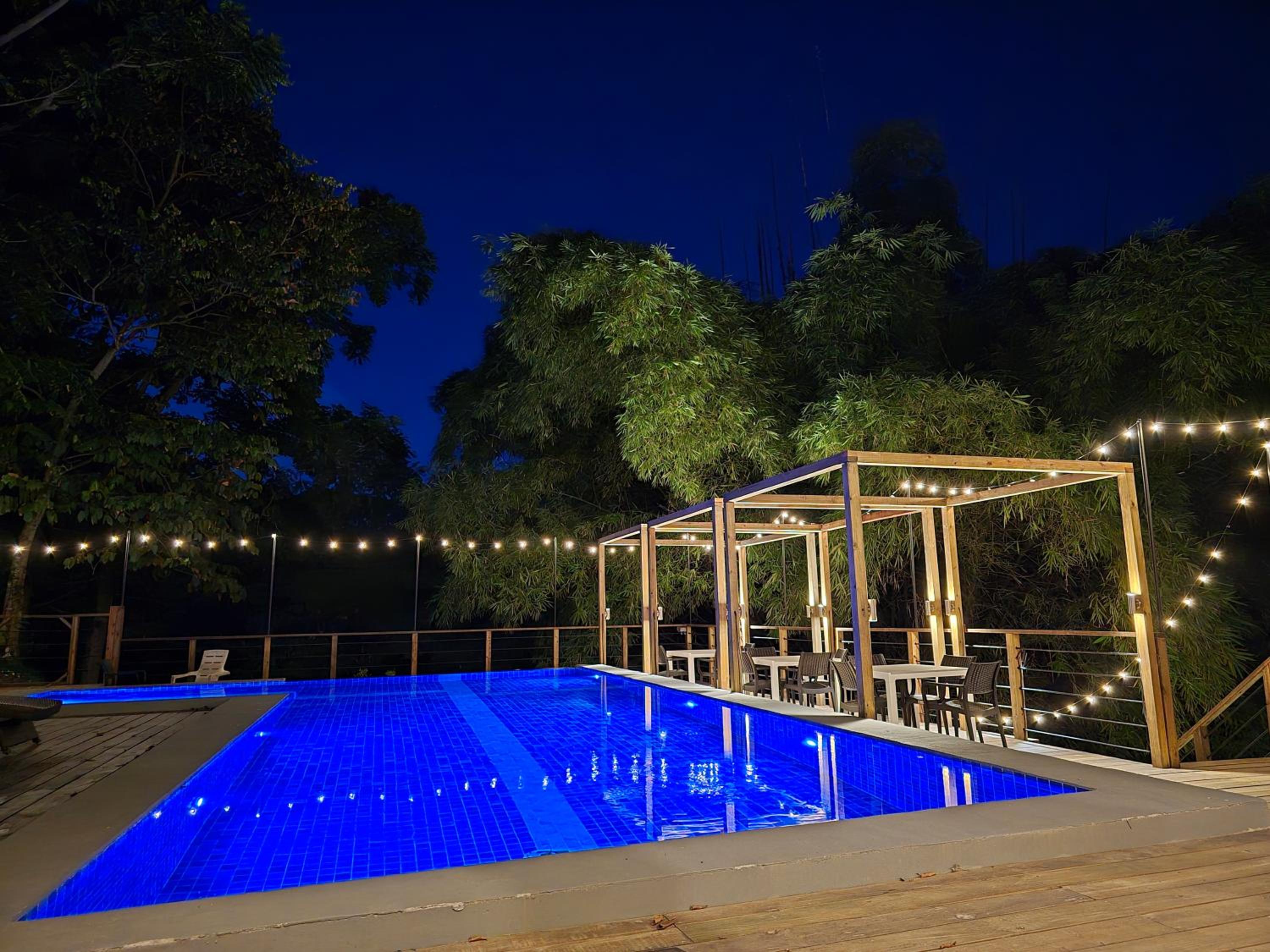 Bamboo Pool and Lodge view 3