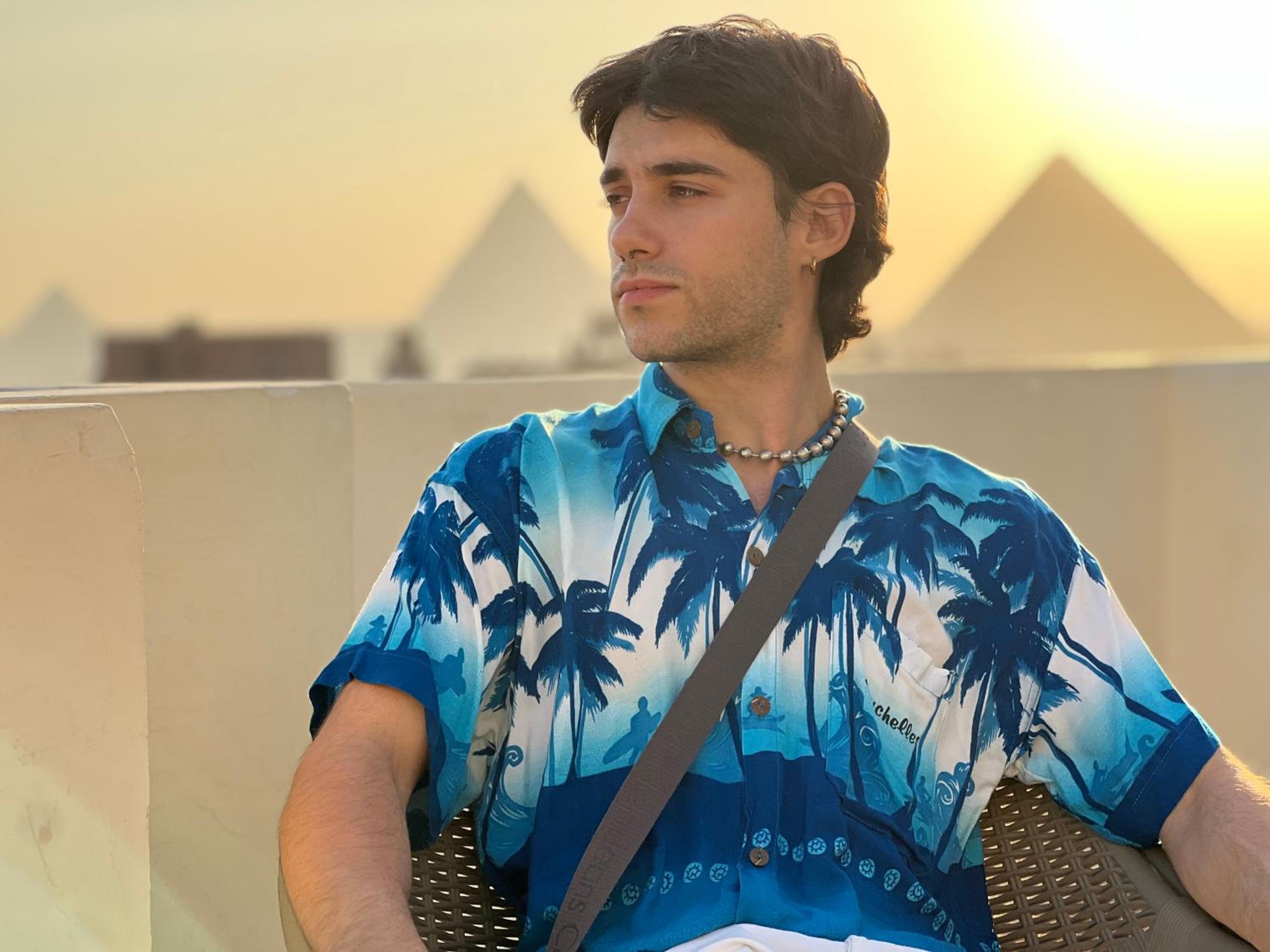 Ritz pyramids view