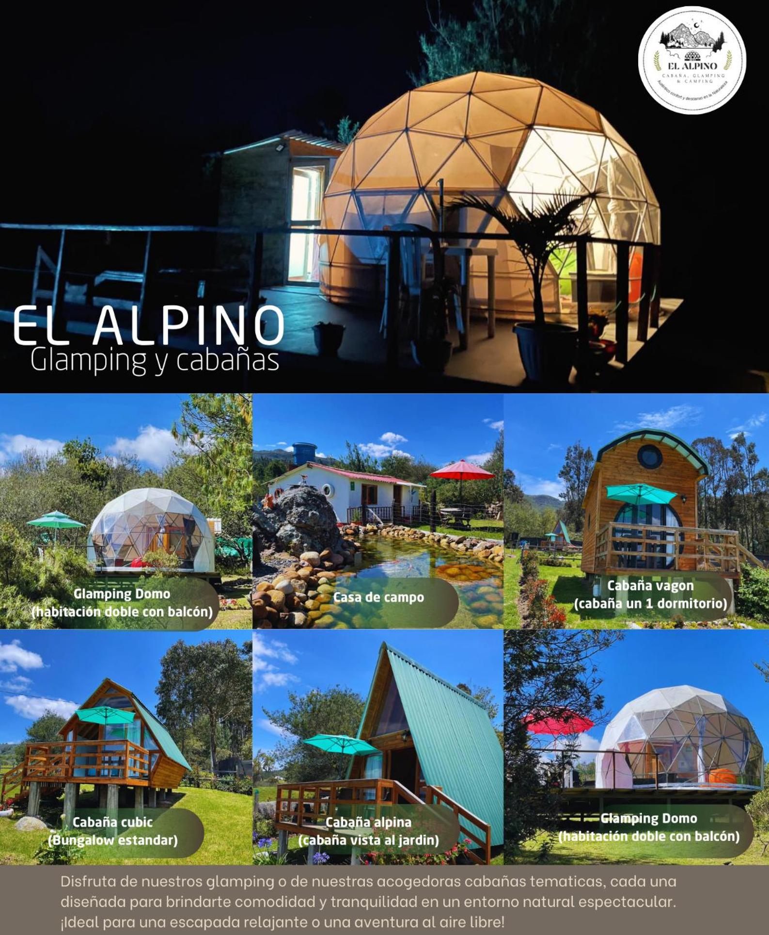 Hotel El Alpino Cabaña Glamping & Camping - Image 1