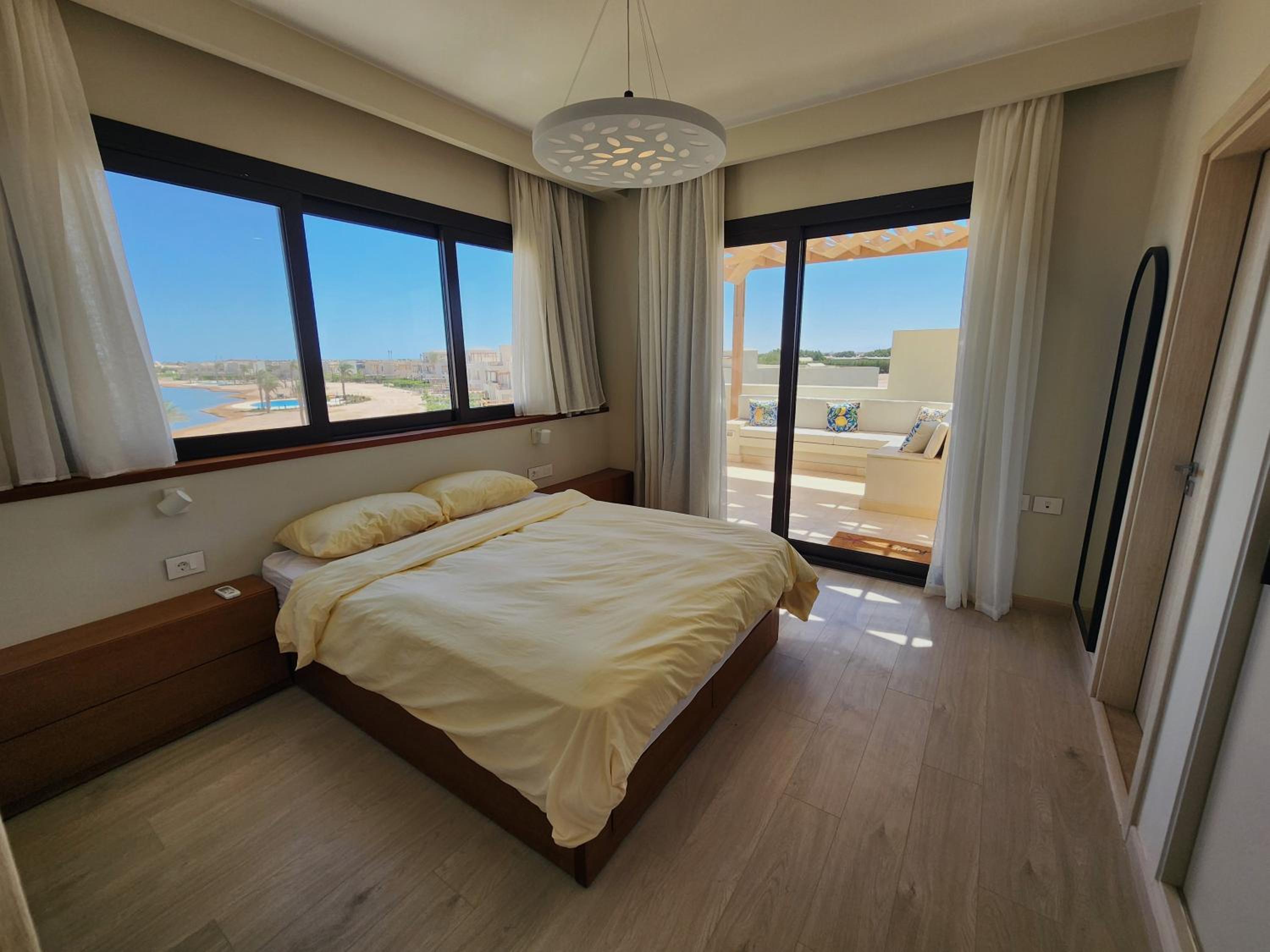 Sunrise to Sunset Rooftop Panorama - El Gouna Shedwan view 3