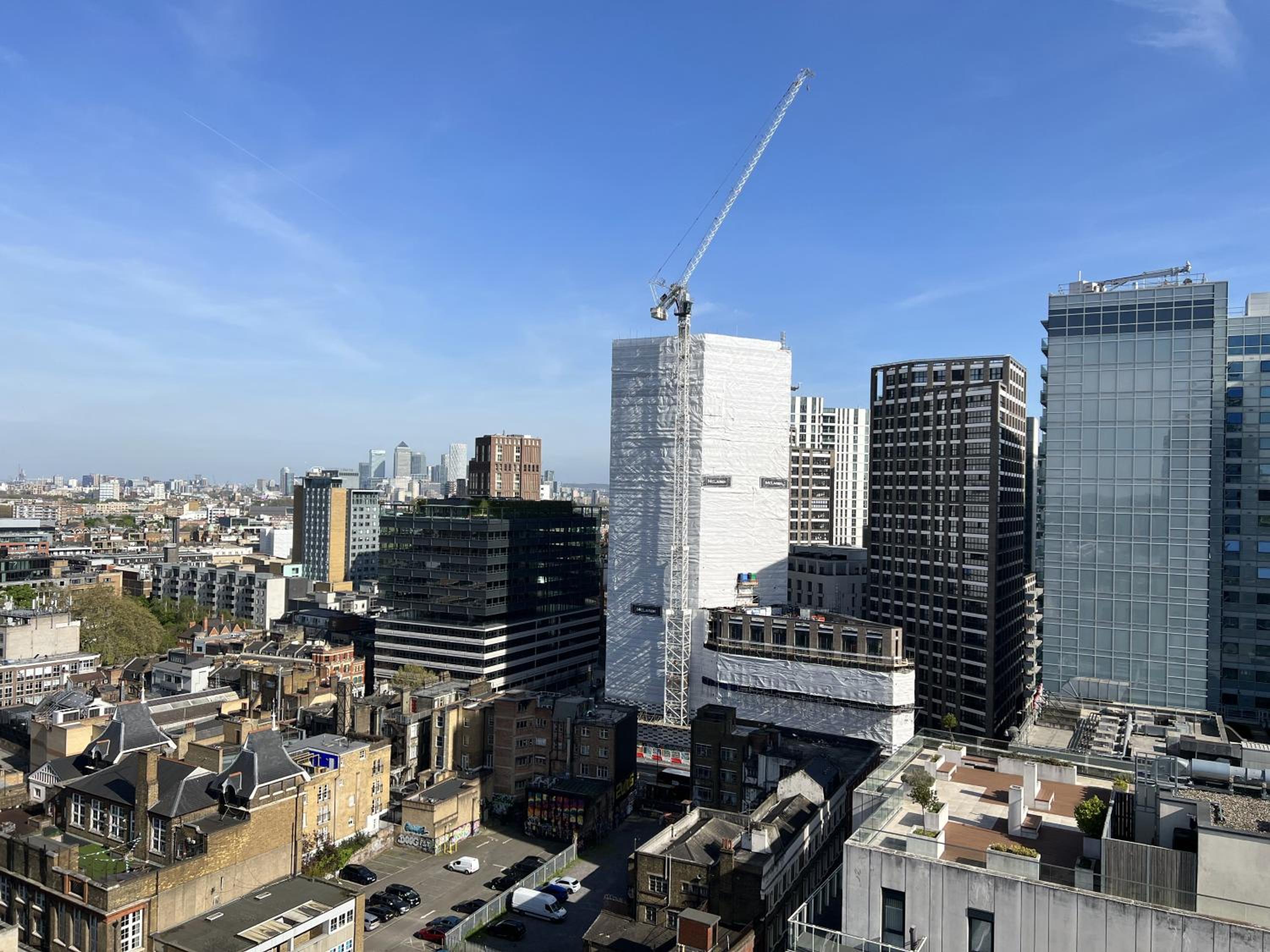 Highrise in Shoreditch