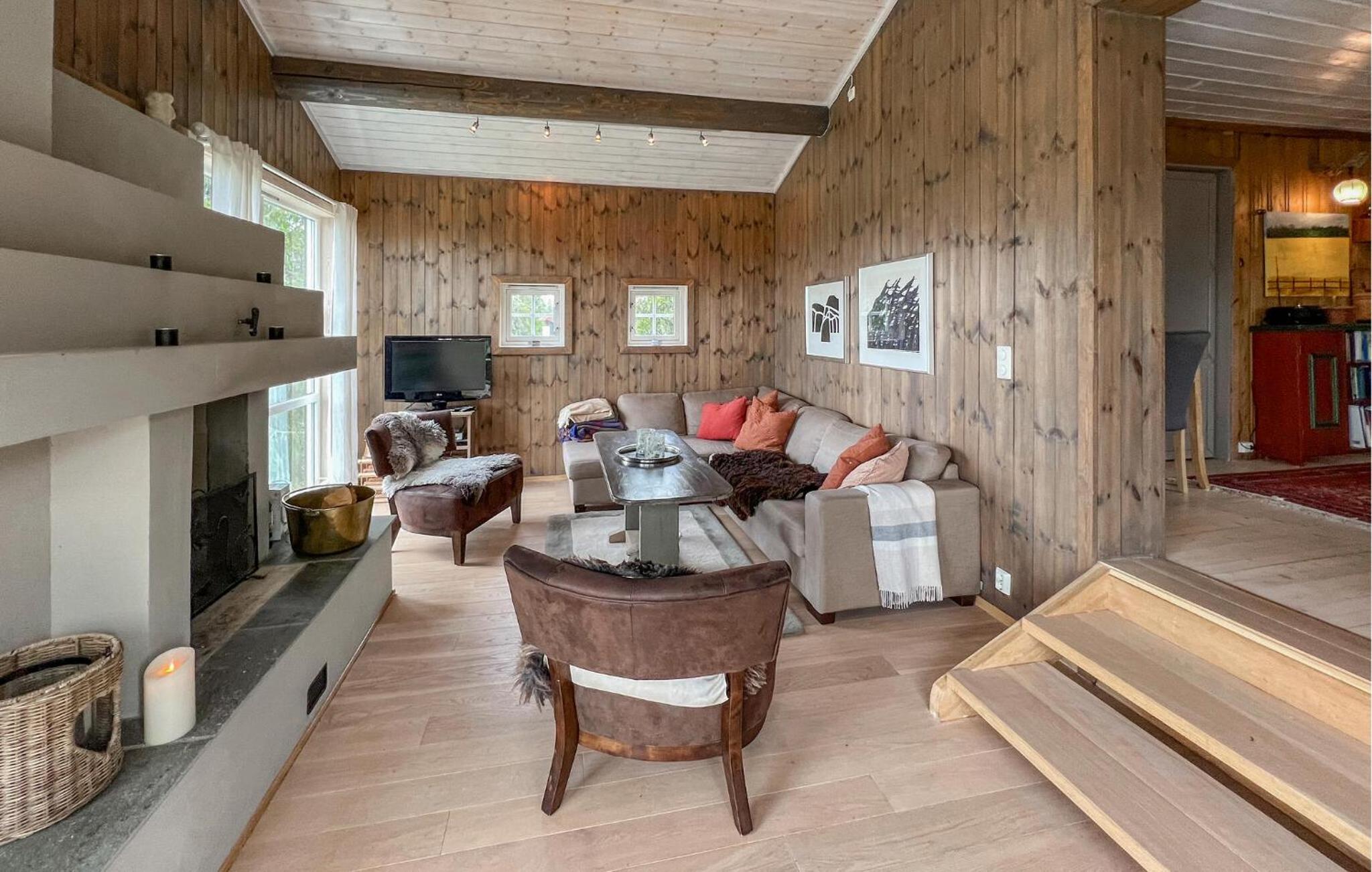 Cozy Home In Sjusjøen With Sauna