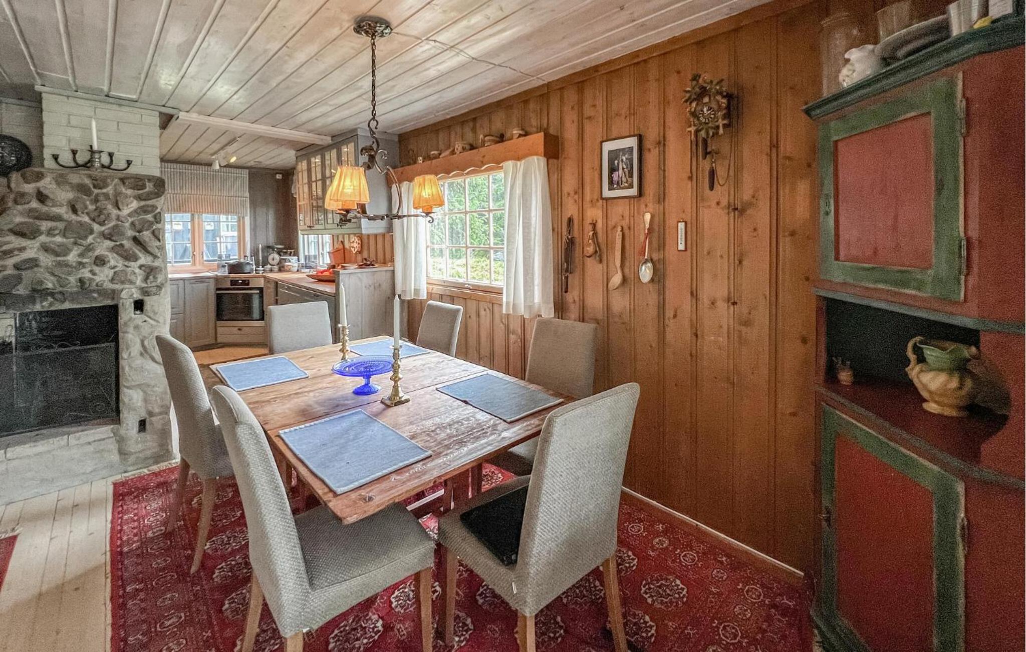 Cozy Home In Sjusjøen With Sauna