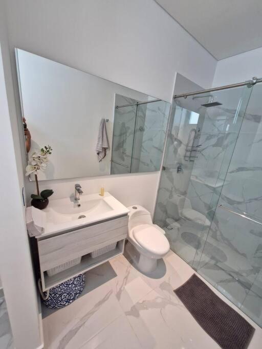 Apartamento en Santa Marta con Vista al Mar Sui Lofts 904 frente al Hotel Hilton
