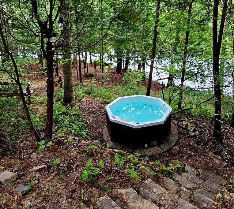 Superbe chalet authentique sur le lac et spa