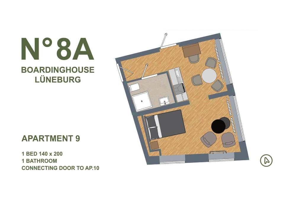 Apartment 09 No8A Boardinghouse Lüneburg