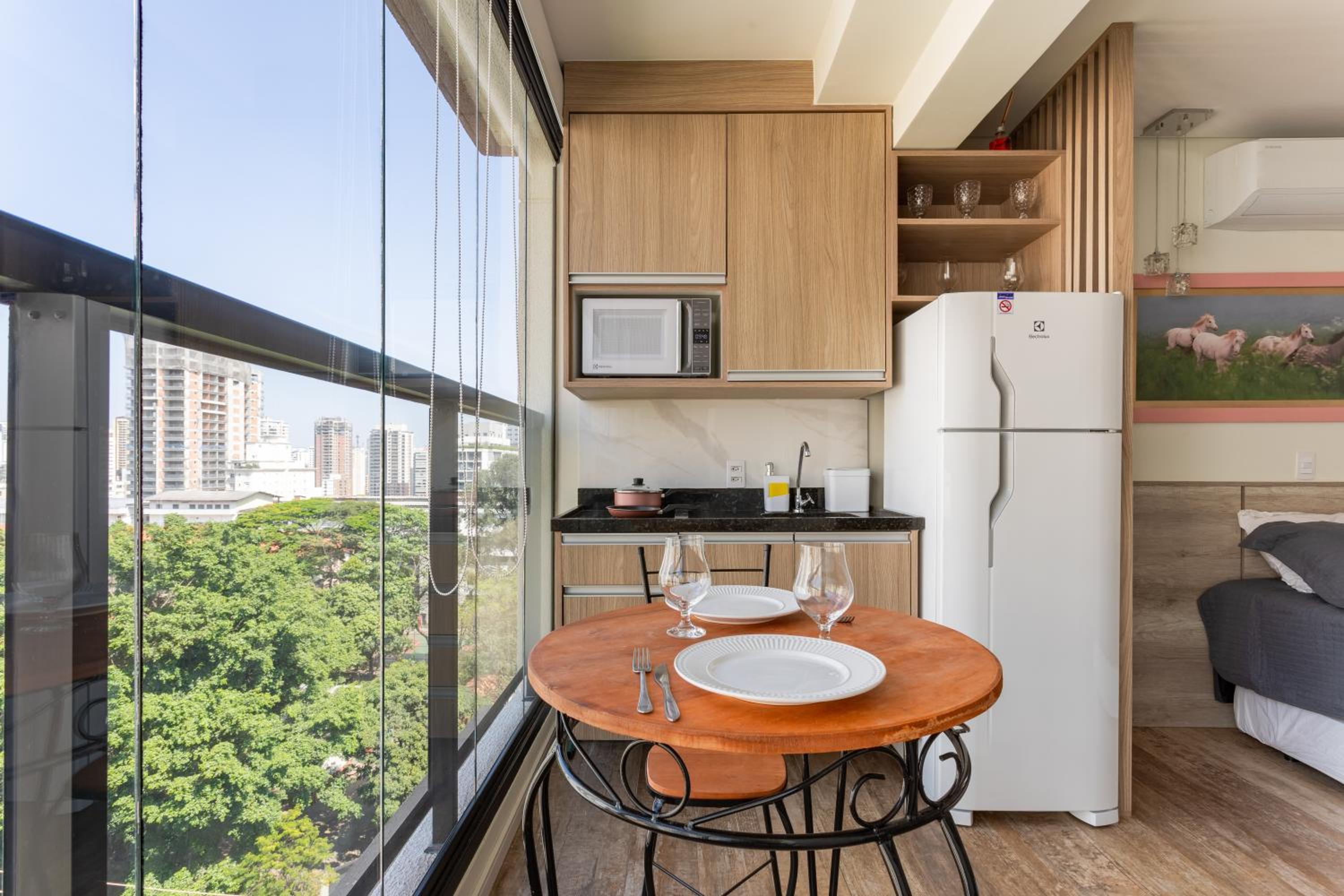 Studio W BE Moderno próximo da PUC e Allianz Parque bem Pertinho