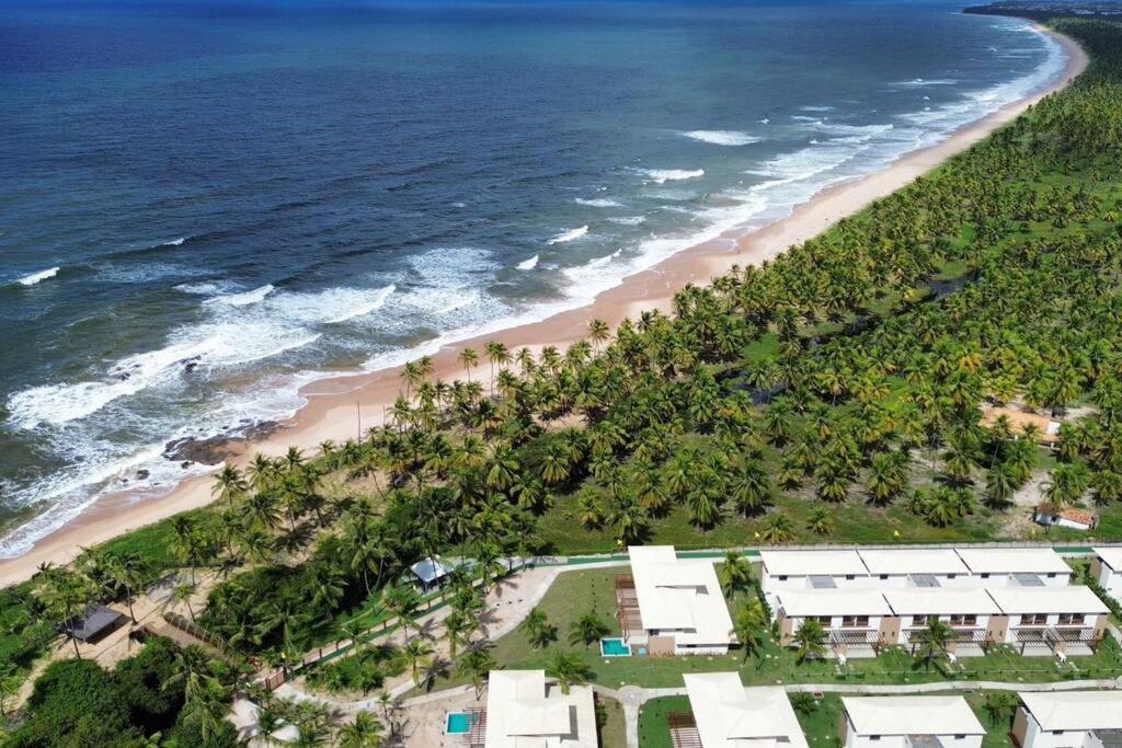 Village 2qts, frente e vista mar, praia de Imbassaí
