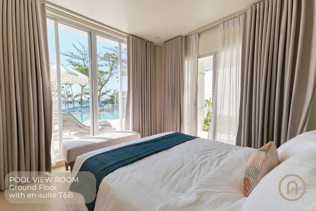 Alesea Oeste La Union Private Beachfront Villa Jacuzzi Heated Pool view 5