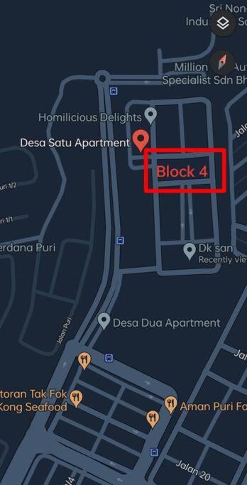 3 Rooms Low Budget Apartment in Aman Puri, Kepong