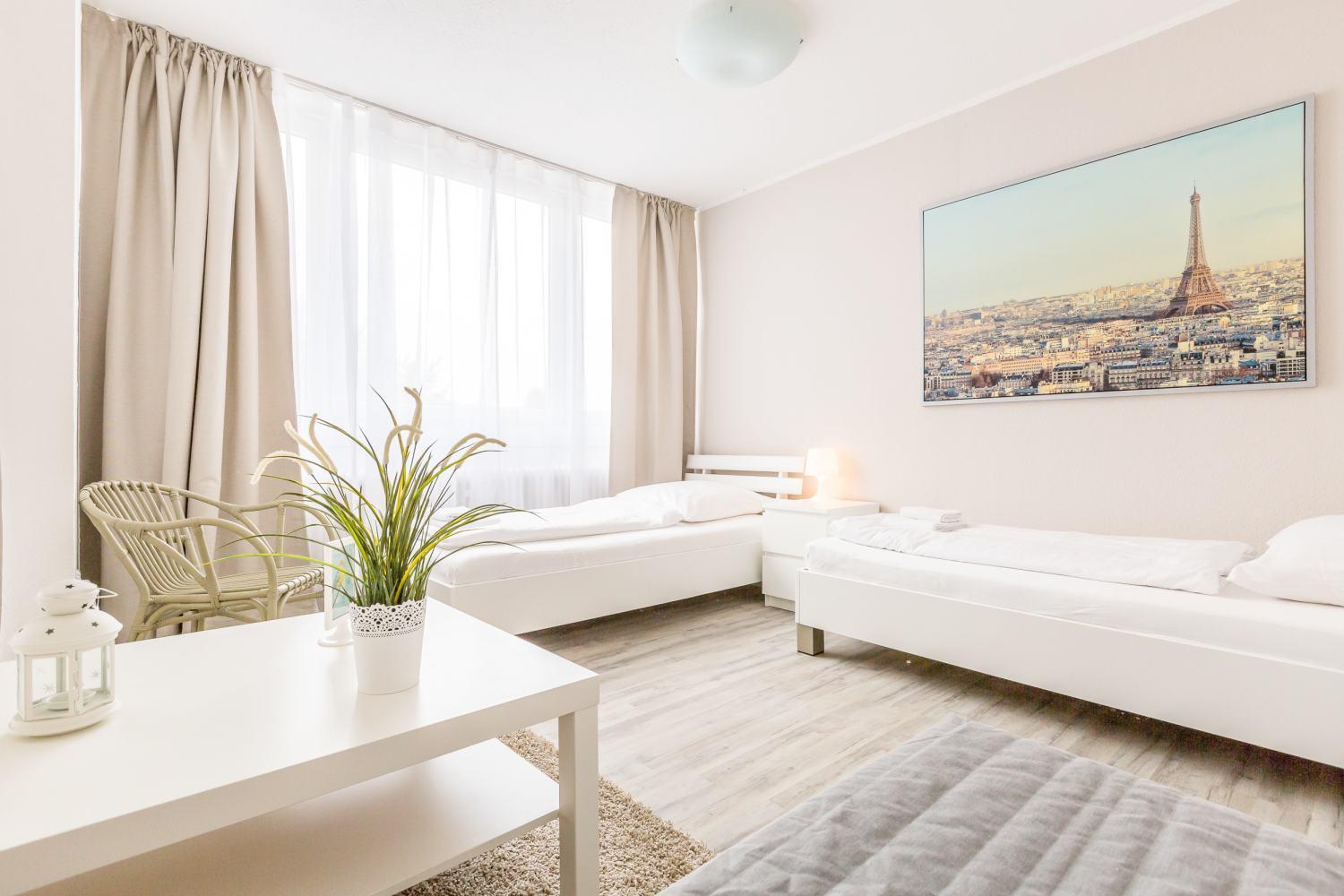 Fully Equipped Apartments with Balcony