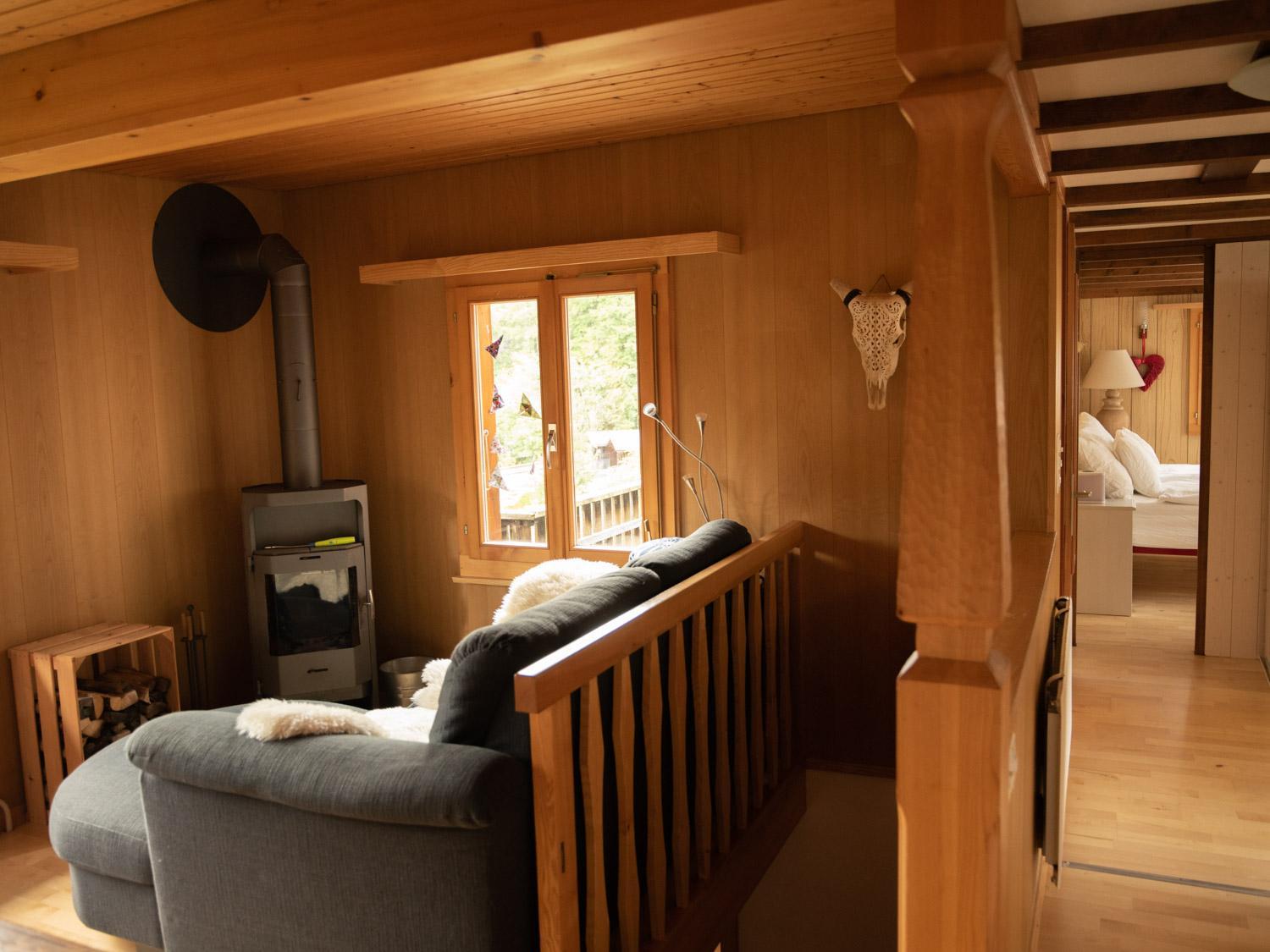 Chalet Montana mit Bergblick