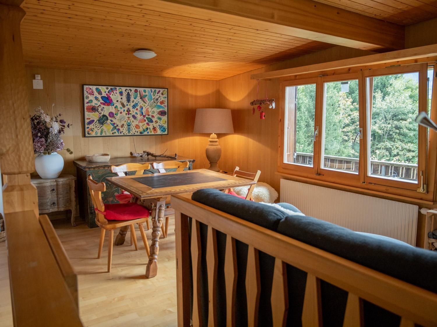Chalet Montana mit Bergblick