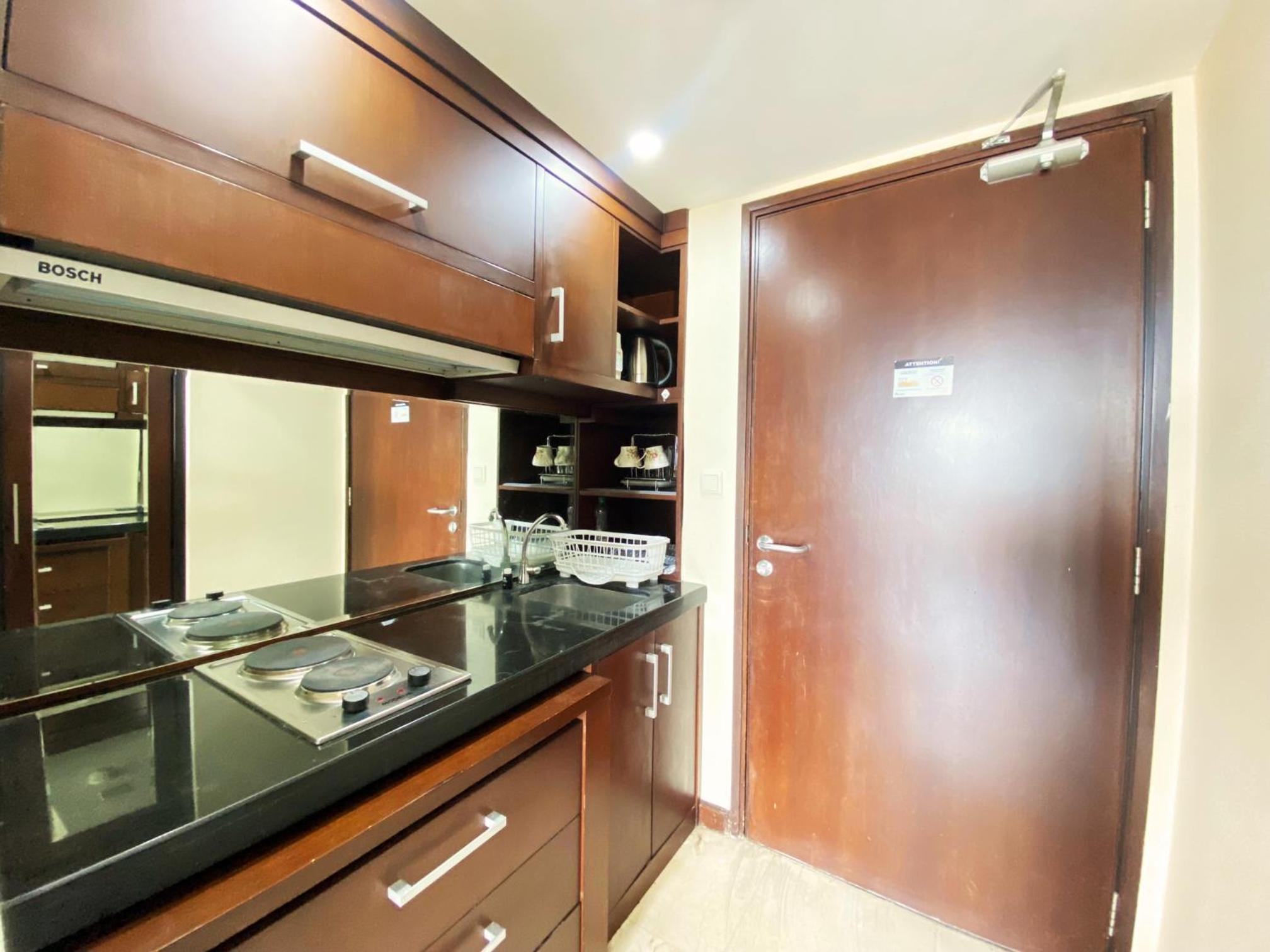 Warm and Comfort Studio Apartment at Braga City Walk By Travelio